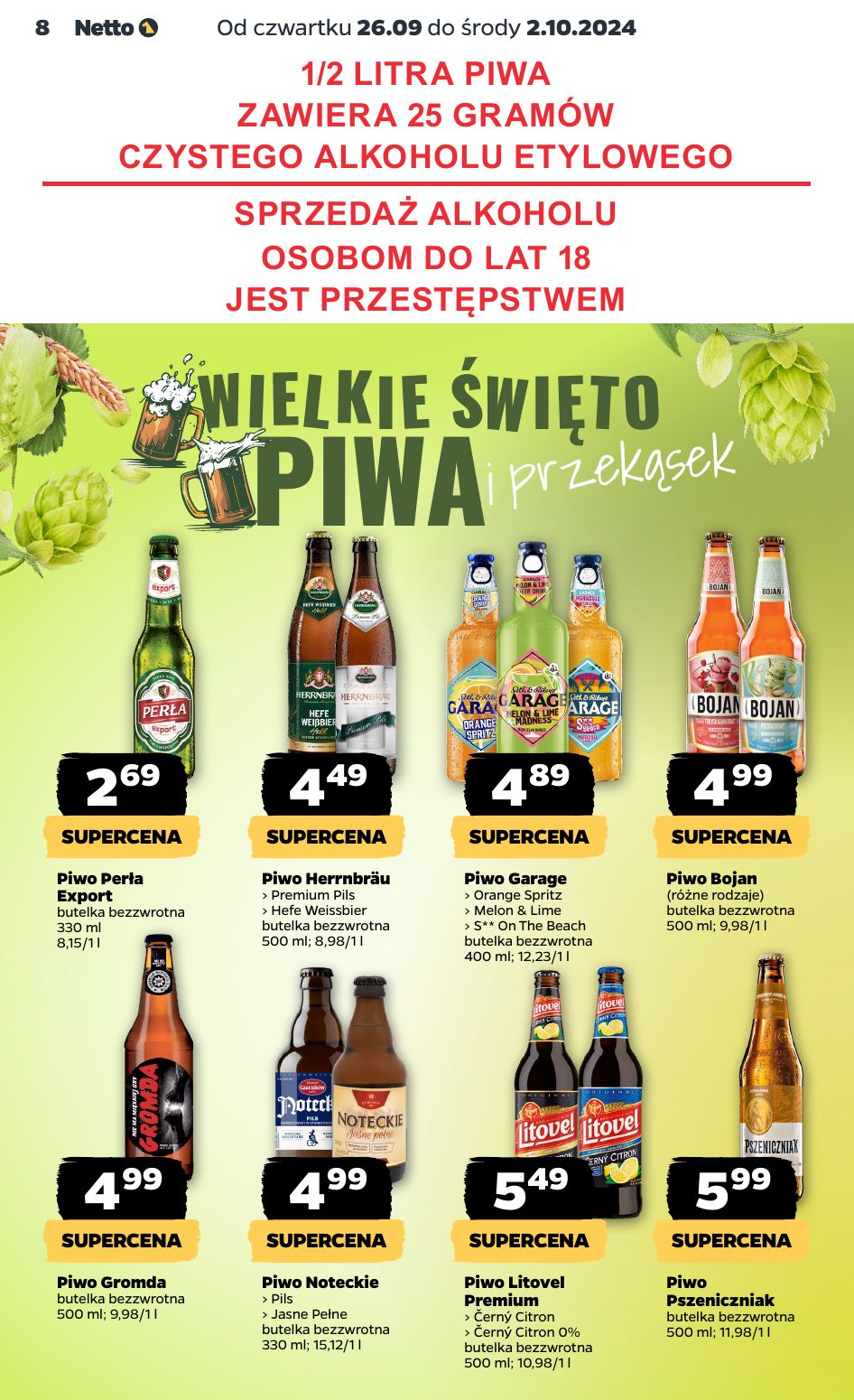 gazetka promocyjna NETTO Dyskontowe Asy - Strona 8