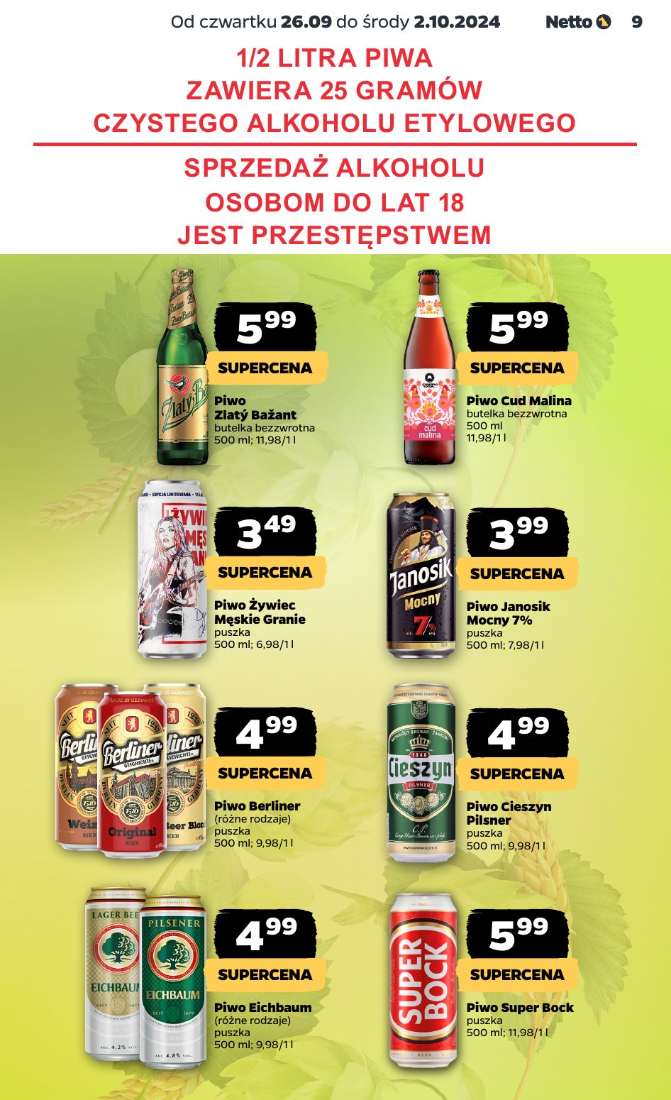 gazetka promocyjna NETTO Dyskontowe Asy - Strona 9