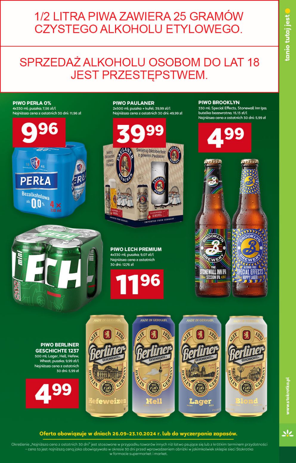 gazetka promocyjna Stokrotka Supermarket  - Strona 11