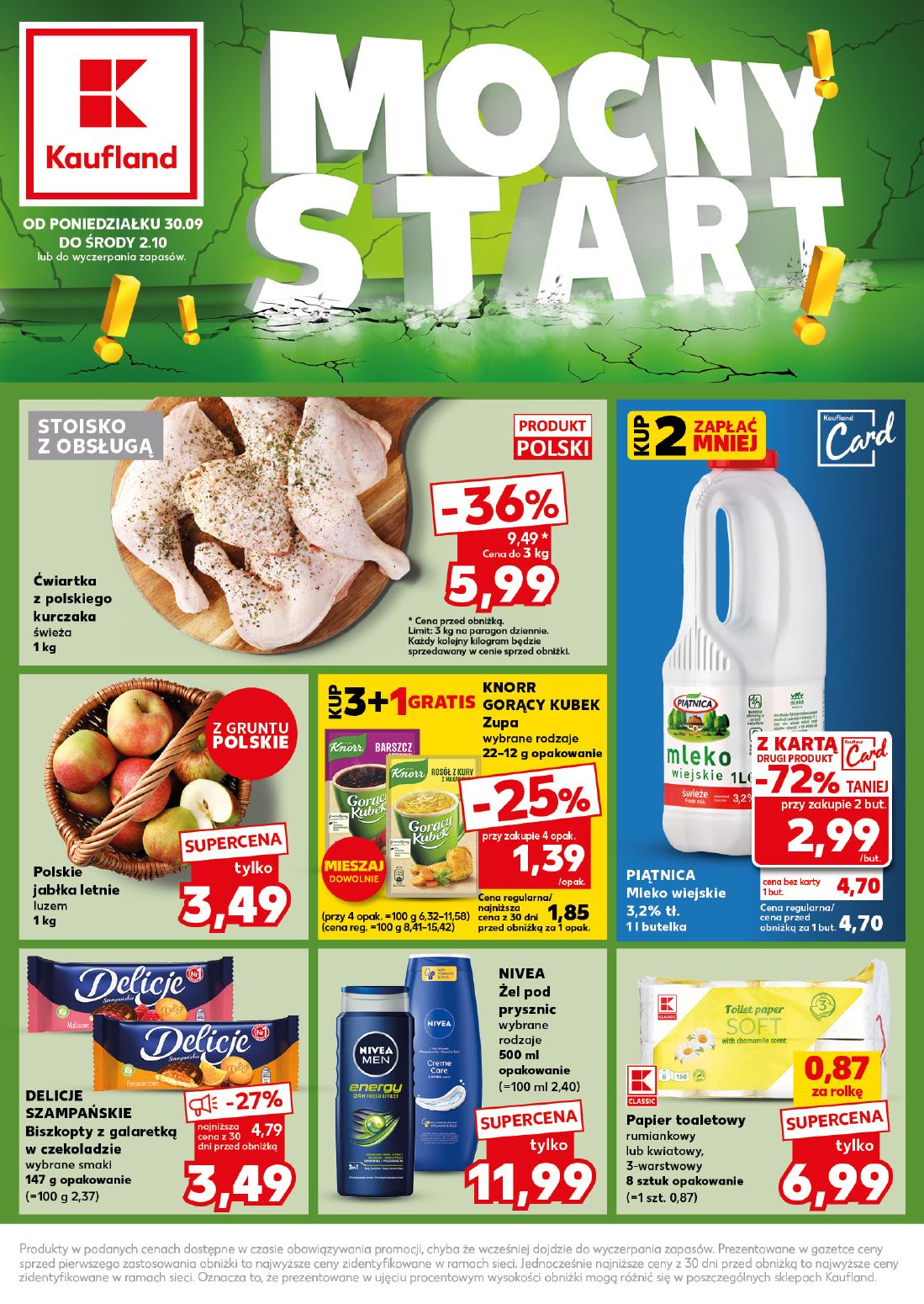 gazetka promocyjna Kaufland Mocny start - Strona 1