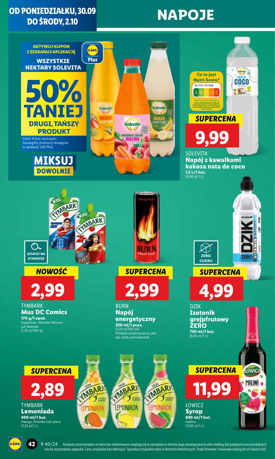 gazetka promocyjna LIDL Od poniedziałku - Strona 48