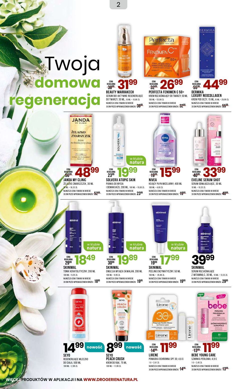 gazetka promocyjna Natura  - Strona 2