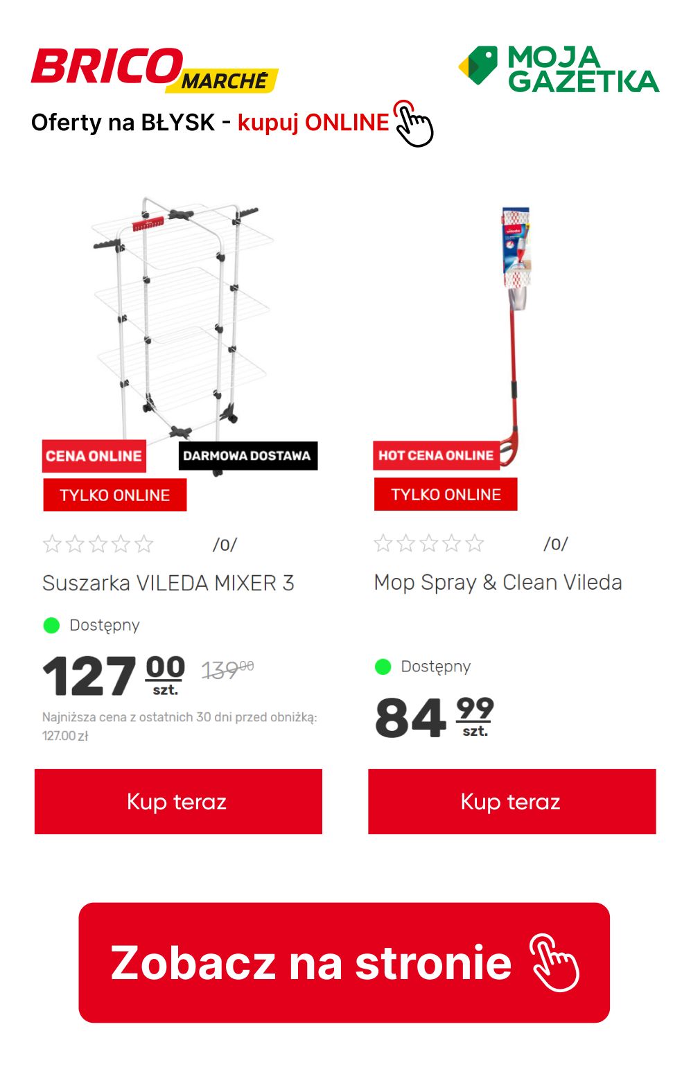 gazetka promocyjna BRICOMARCHE Oferty na Błysk. Sprawdź oferty i utrzymaj swój dom w porządku. - Strona 9