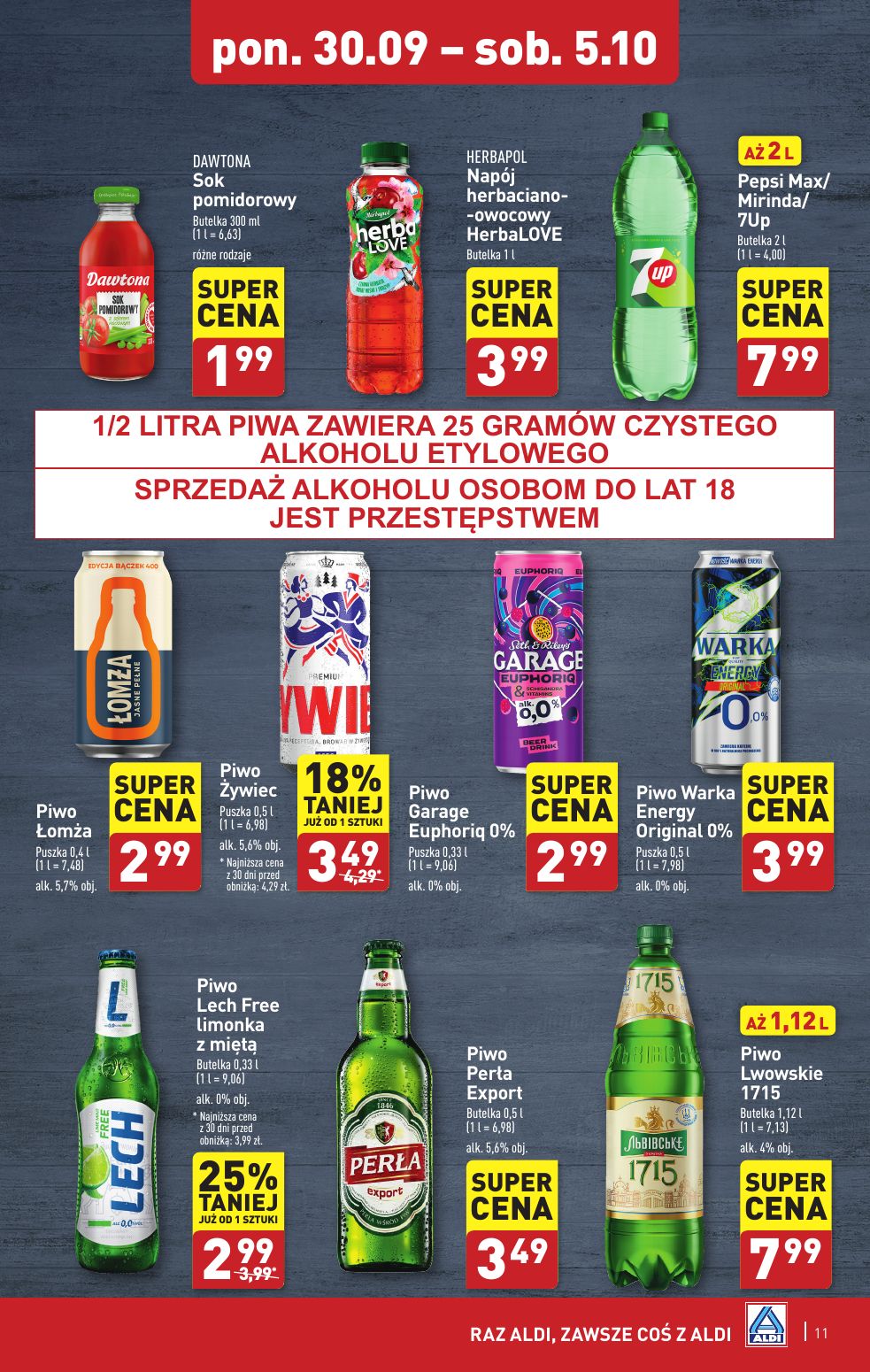 gazetka promocyjna ALDI Raz ALDI, zawsze coś z ALDI - Strona 11