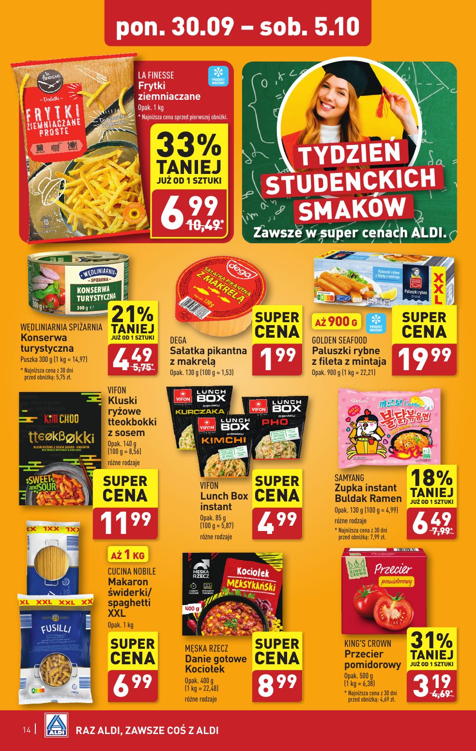 gazetka promocyjna ALDI Raz ALDI, zawsze coś z ALDI - Strona 14