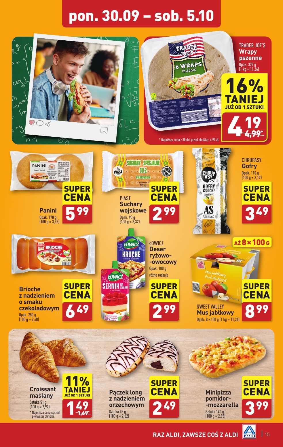 gazetka promocyjna ALDI Raz ALDI, zawsze coś z ALDI - Strona 15