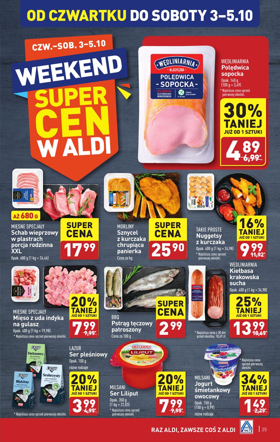 gazetka promocyjna ALDI Raz ALDI, zawsze coś z ALDI - Strona 25