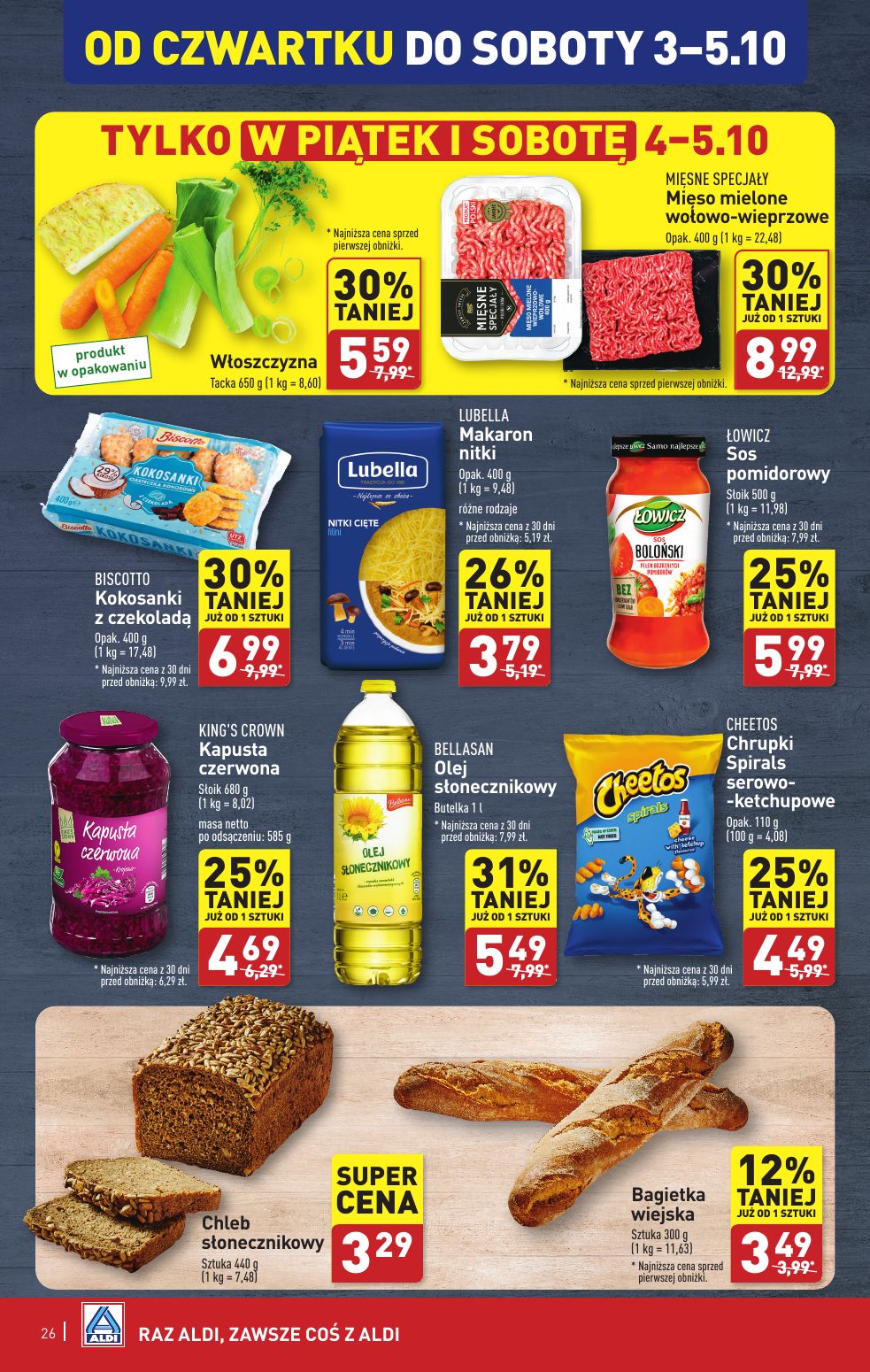 gazetka promocyjna ALDI Raz ALDI, zawsze coś z ALDI - Strona 26