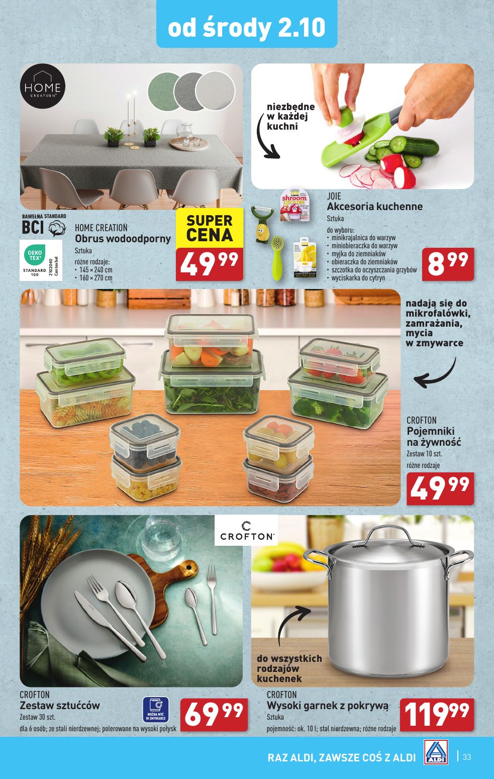 gazetka promocyjna ALDI Raz ALDI, zawsze coś z ALDI - Strona 33