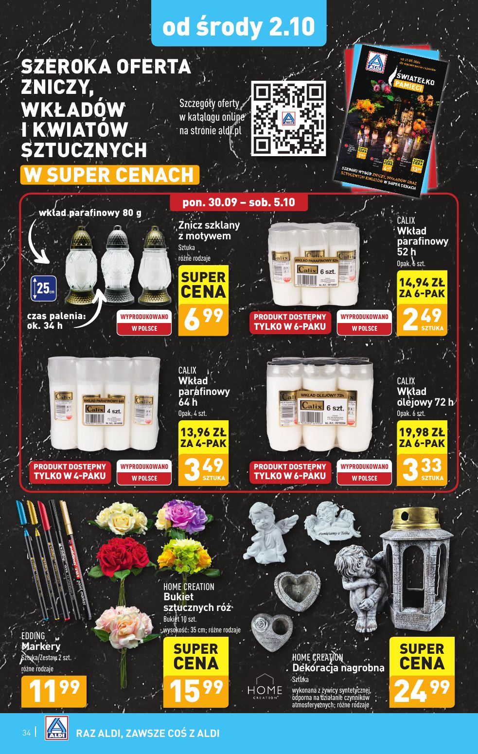 gazetka promocyjna ALDI Raz ALDI, zawsze coś z ALDI - Strona 34