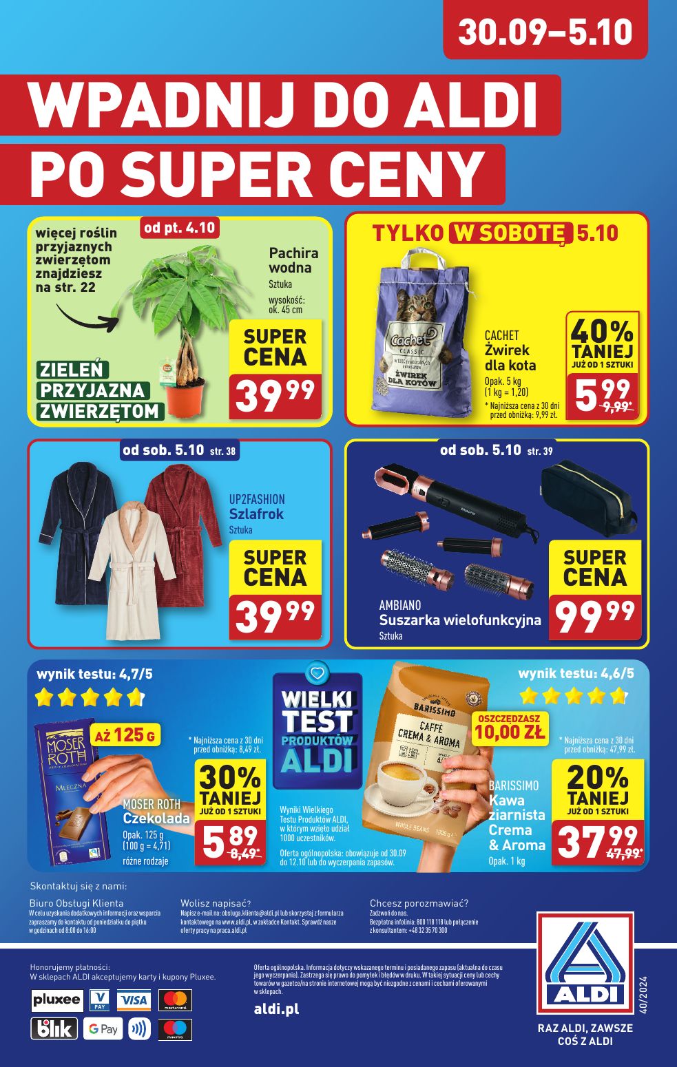 gazetka promocyjna ALDI Raz ALDI, zawsze coś z ALDI - Strona 40