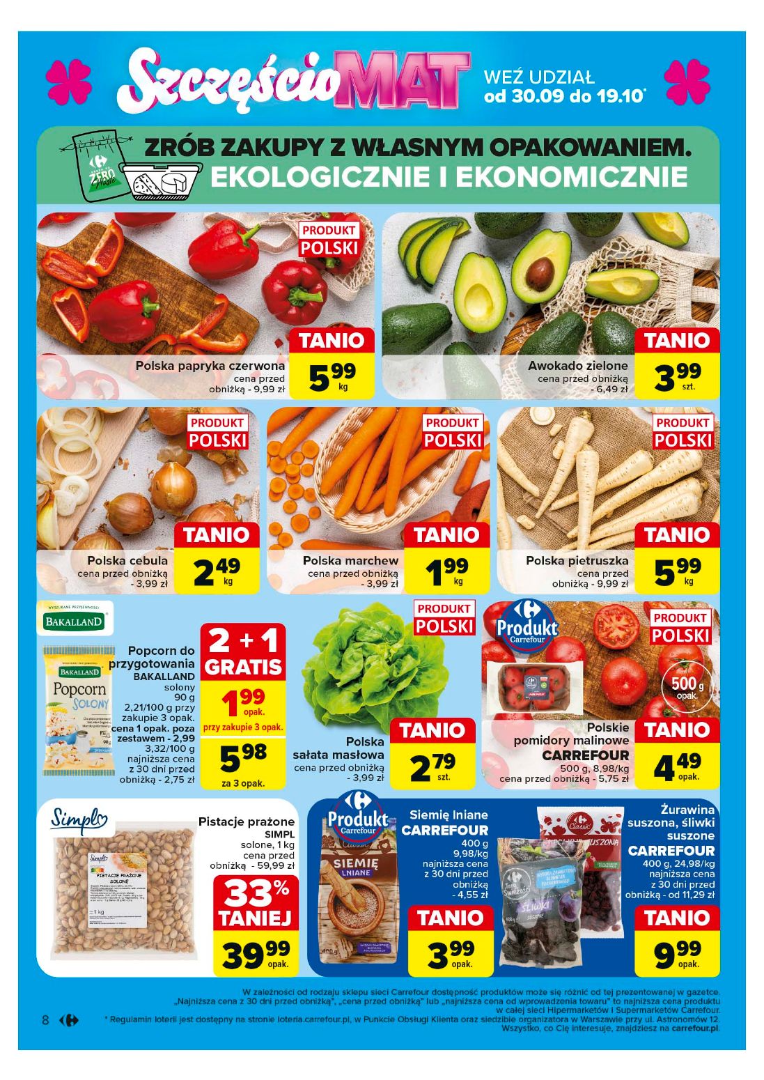 gazetka promocyjna Carrefour Market LOTERIA Szczęściomat - Strona 8