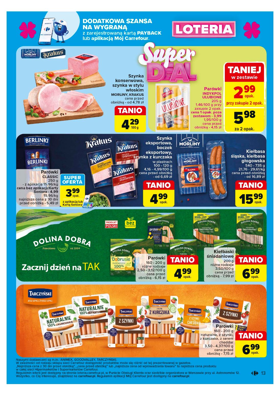 gazetka promocyjna Carrefour Market LOTERIA Szczęściomat - Strona 13