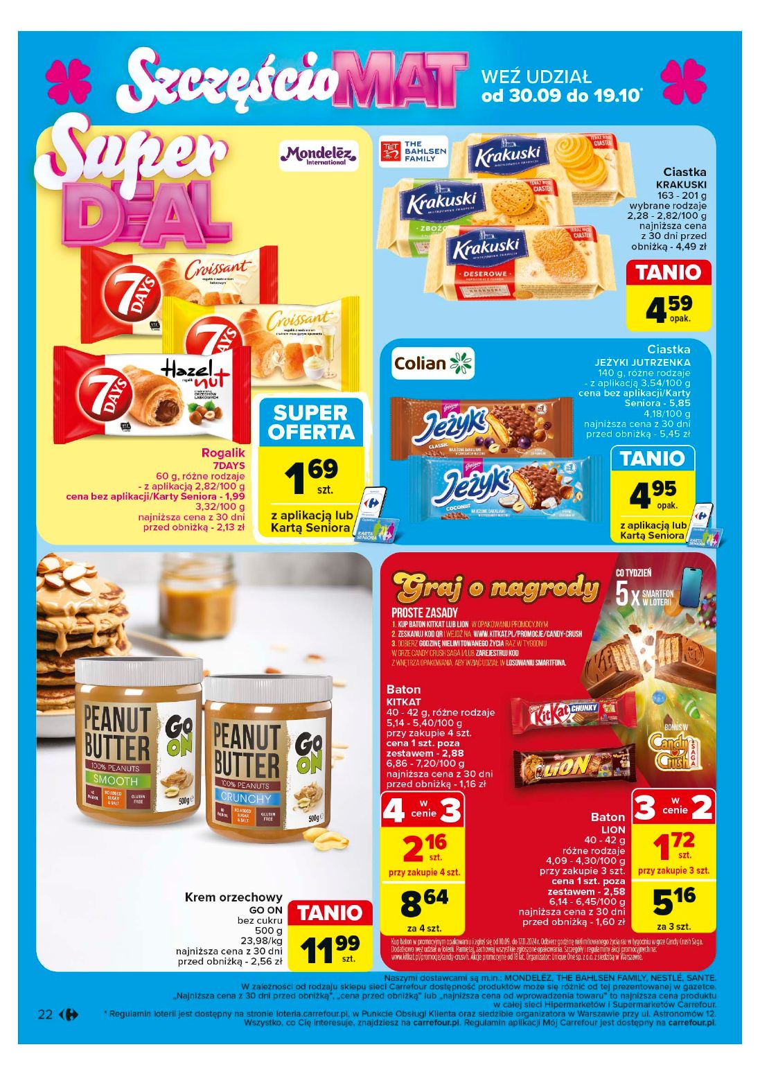 gazetka promocyjna Carrefour Market LOTERIA Szczęściomat - Strona 22