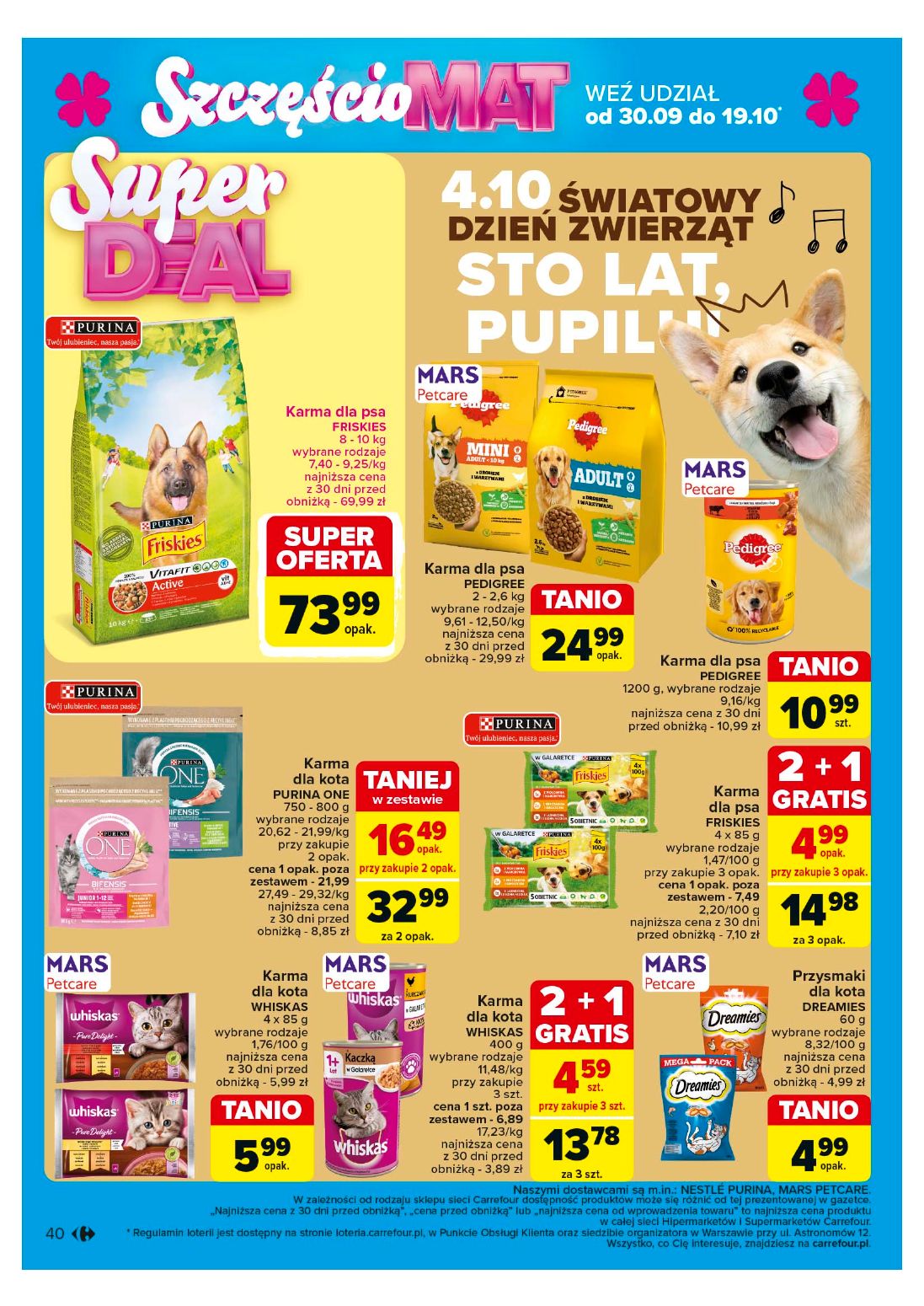 gazetka promocyjna Carrefour Market LOTERIA Szczęściomat - Strona 40