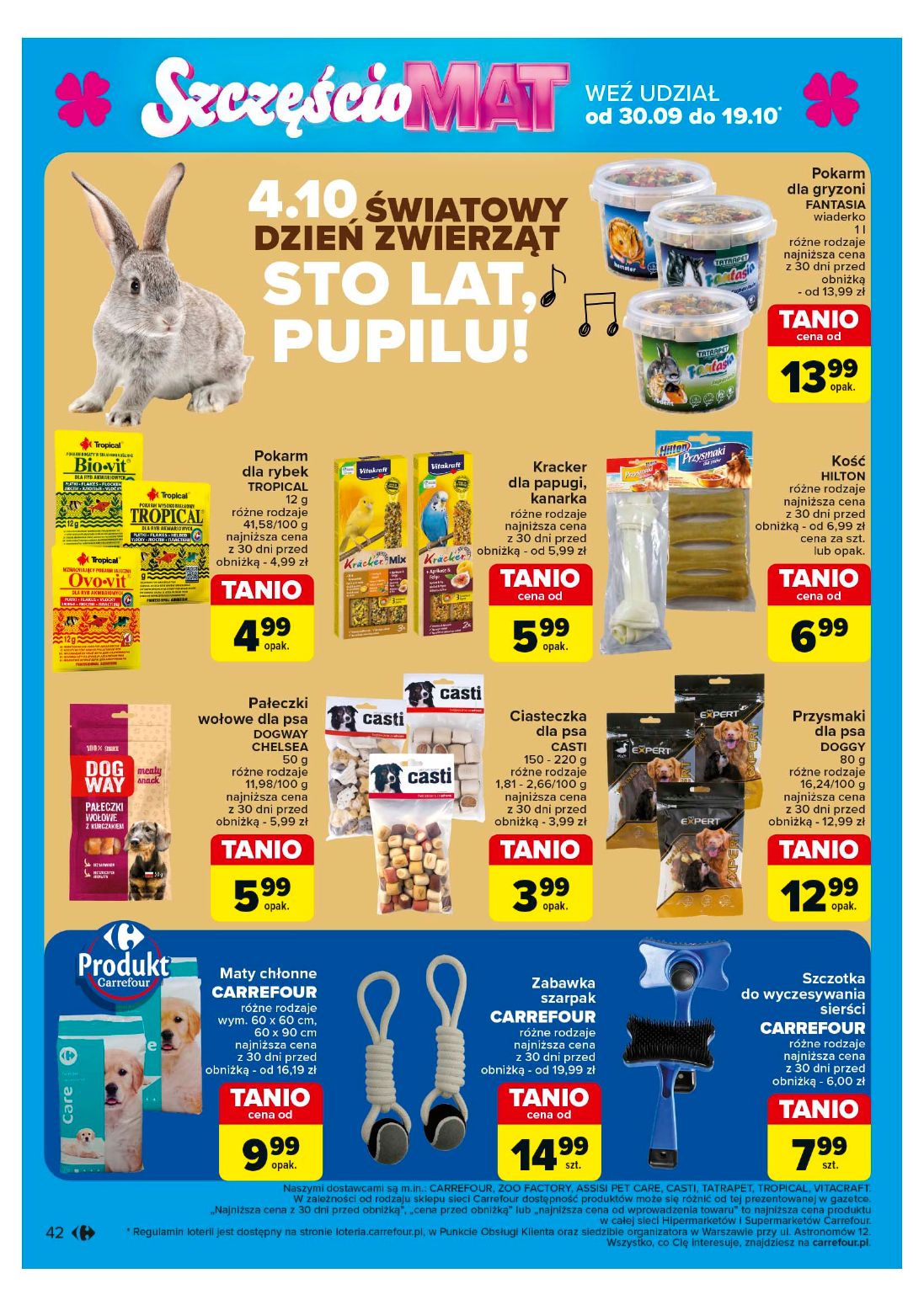 gazetka promocyjna Carrefour Market LOTERIA Szczęściomat - Strona 42