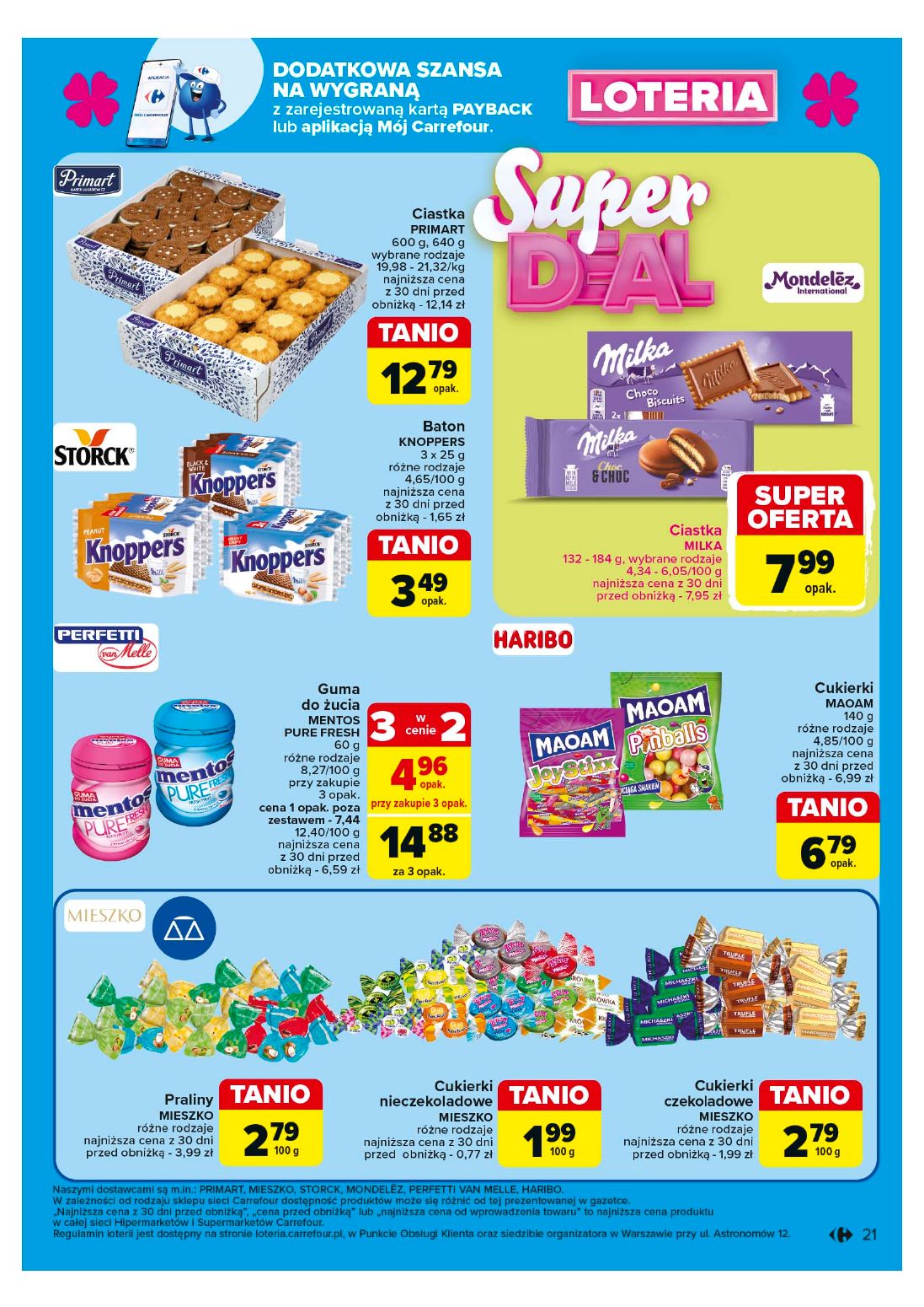 gazetka promocyjna Carrefour LOTERIA Szczęściomat - Strona 21