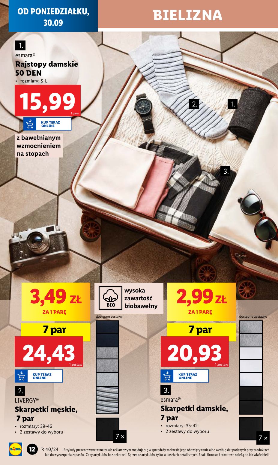 gazetka promocyjna LIDL Okazje od poniedziałku - Strona 14