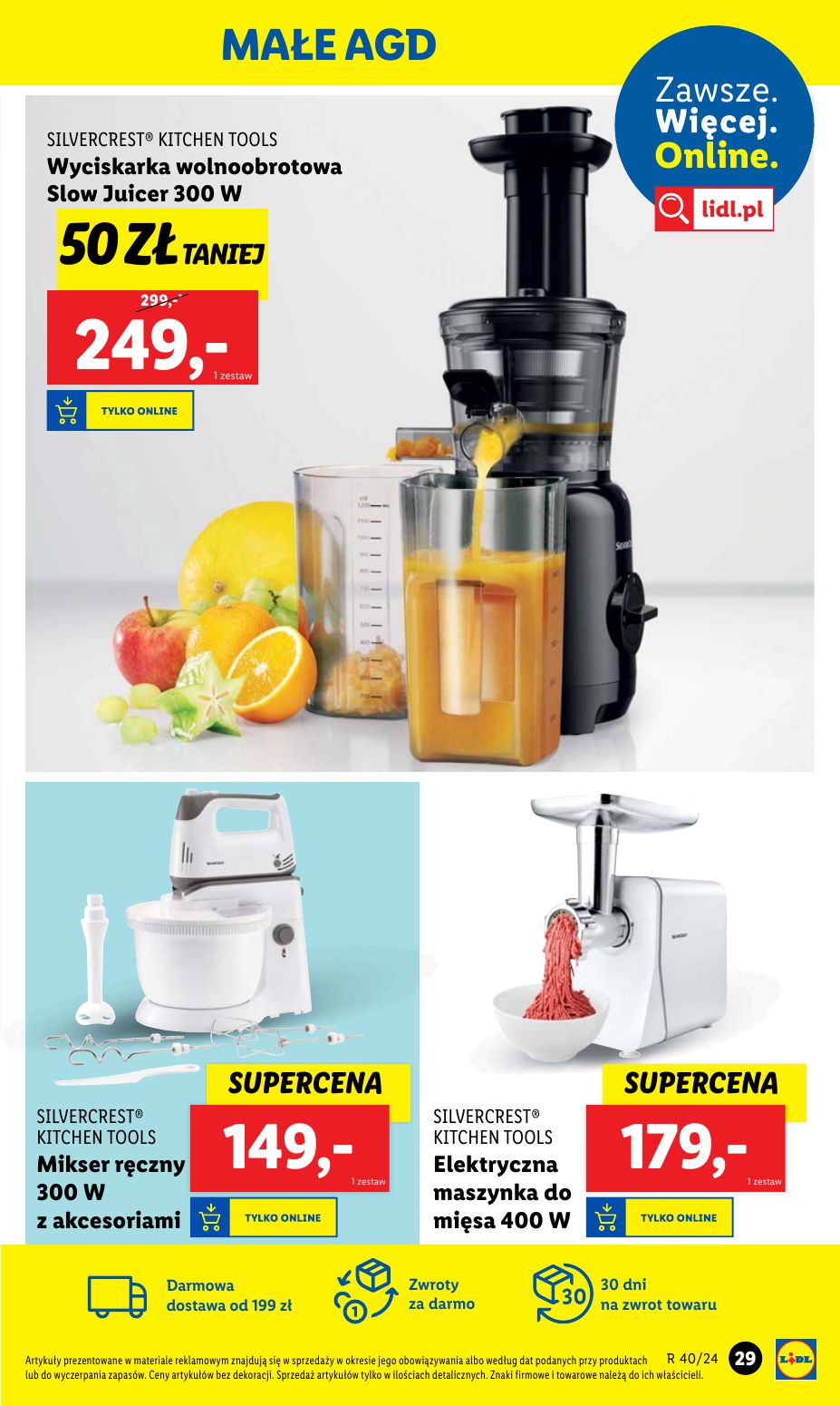 gazetka promocyjna LIDL Okazje od poniedziałku - Strona 33