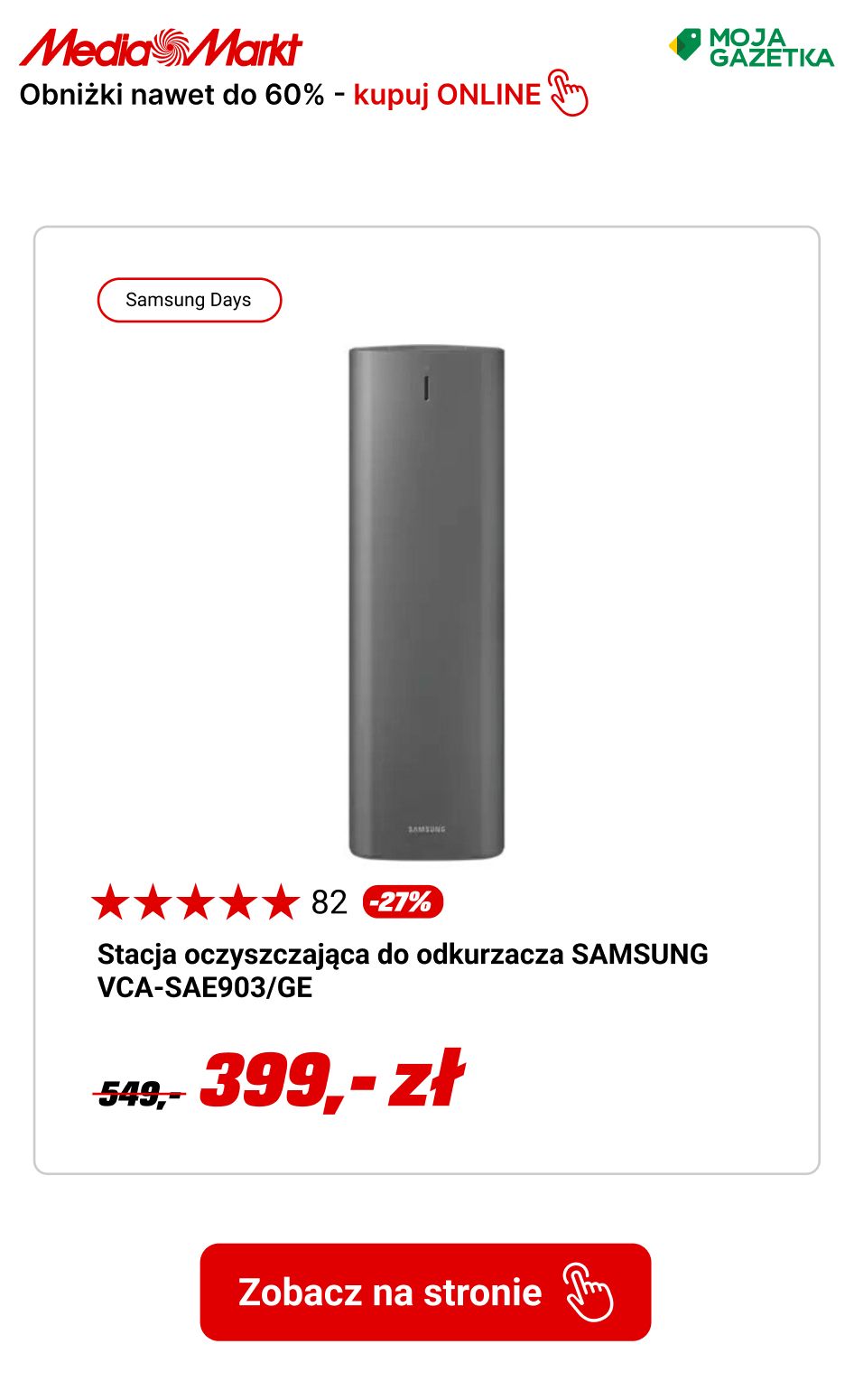 gazetka promocyjna Media Markt TOP PROMO. Sprawdź produkty w obniżonych cenach nawet do 60%! - Strona 19