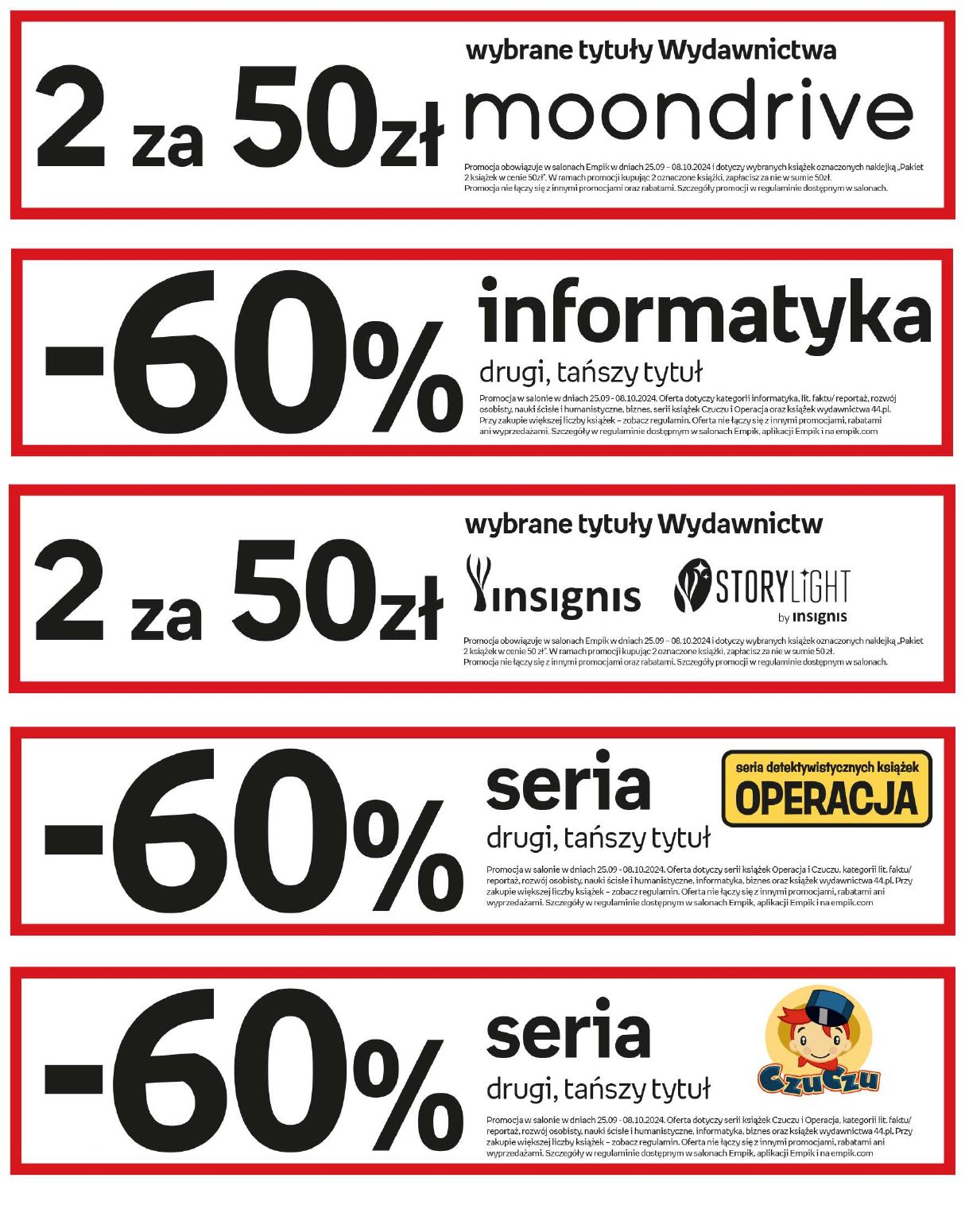 gazetka promocyjna Empik Tom kultury - Strona 105