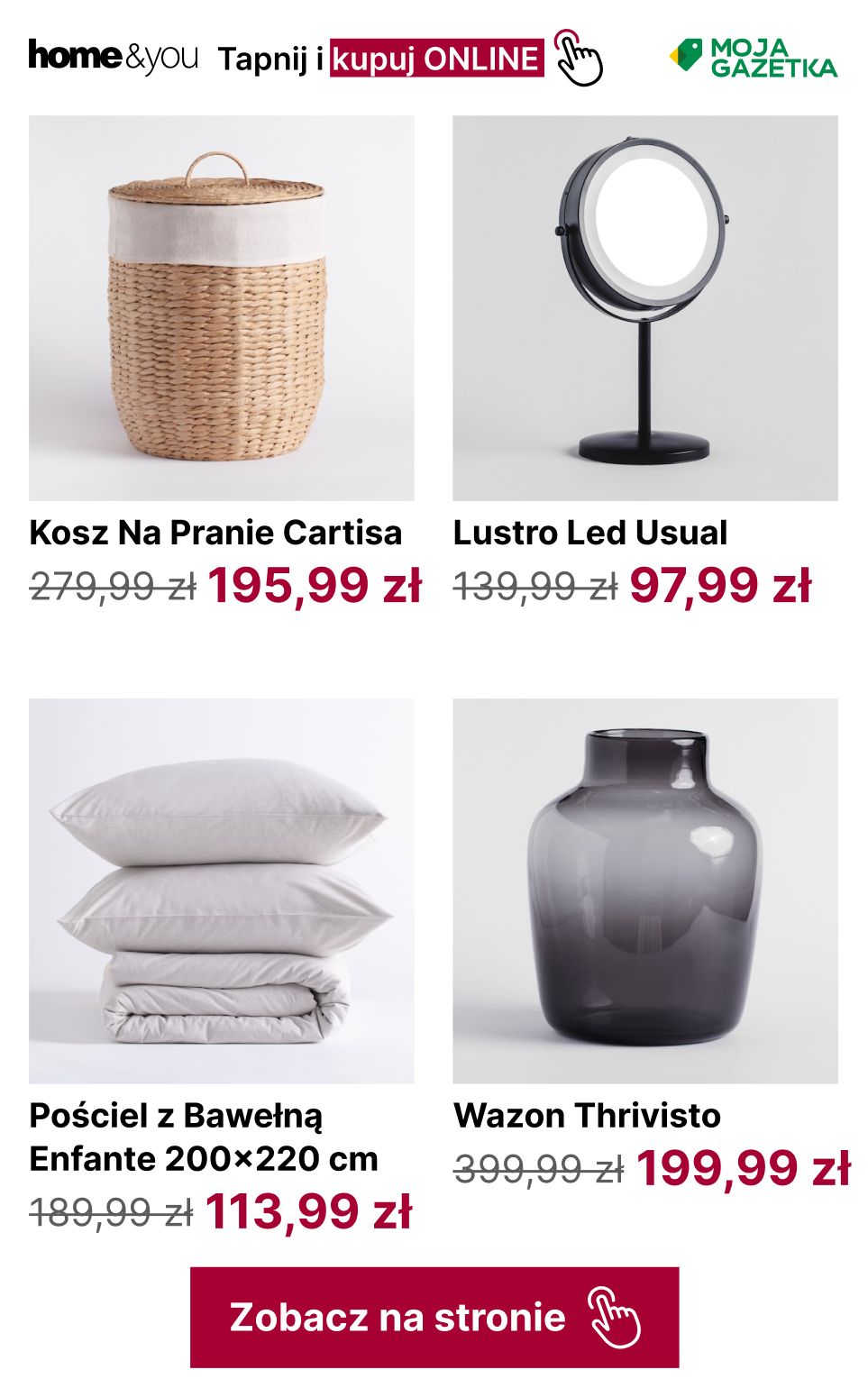 gazetka promocyjna home&you Przeceny do -50%! - Strona 5