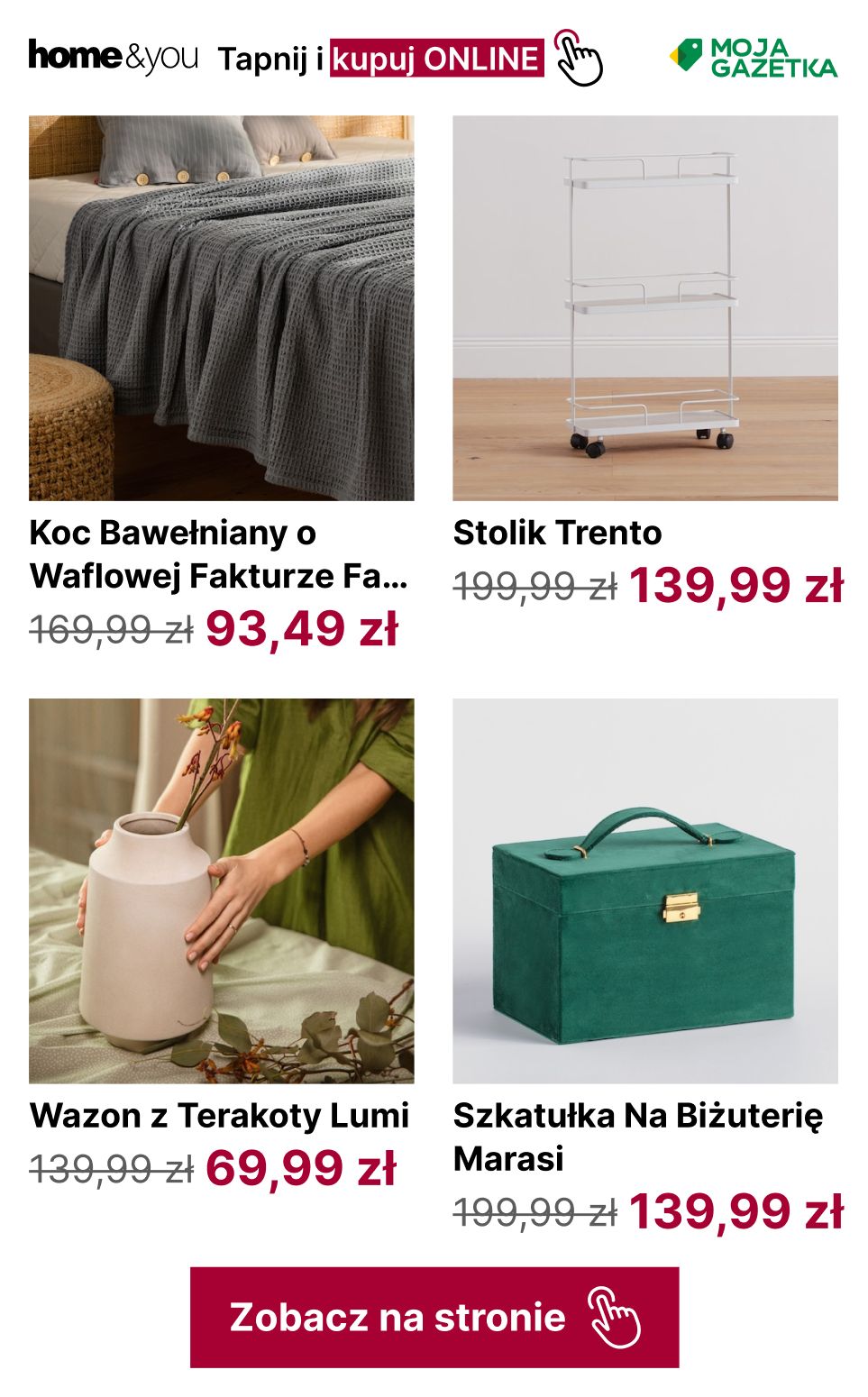 gazetka promocyjna home&you Przeceny do -50%! - Strona 11