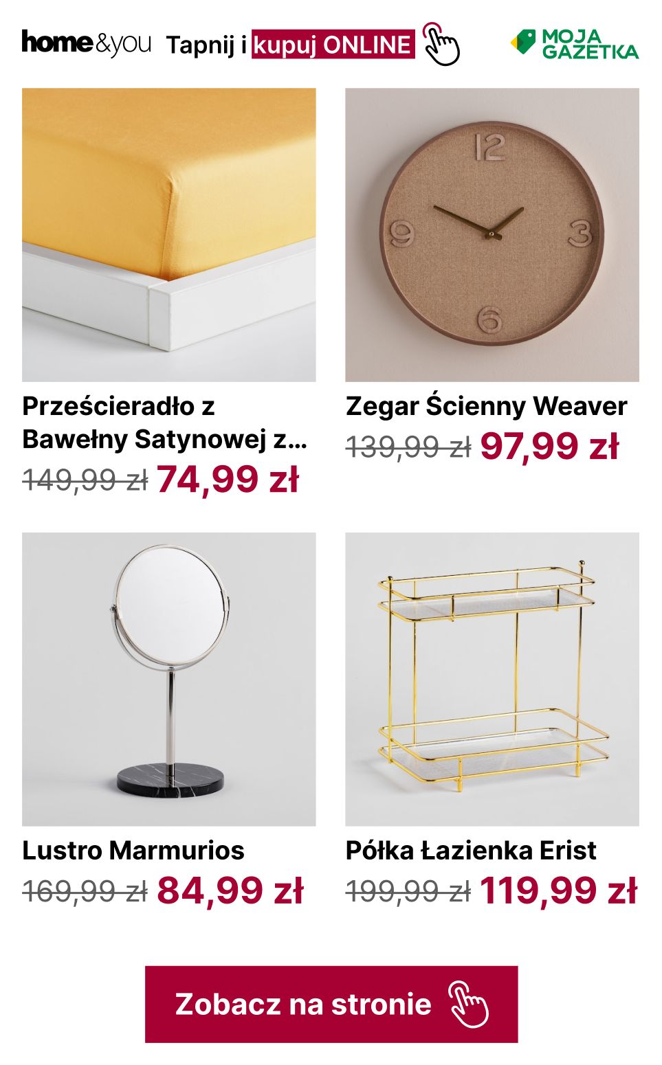 gazetka promocyjna home&you Przeceny do -50%! - Strona 15