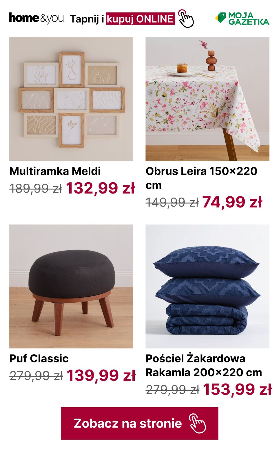 gazetka promocyjna home&you Przeceny do -50%! - Strona 19