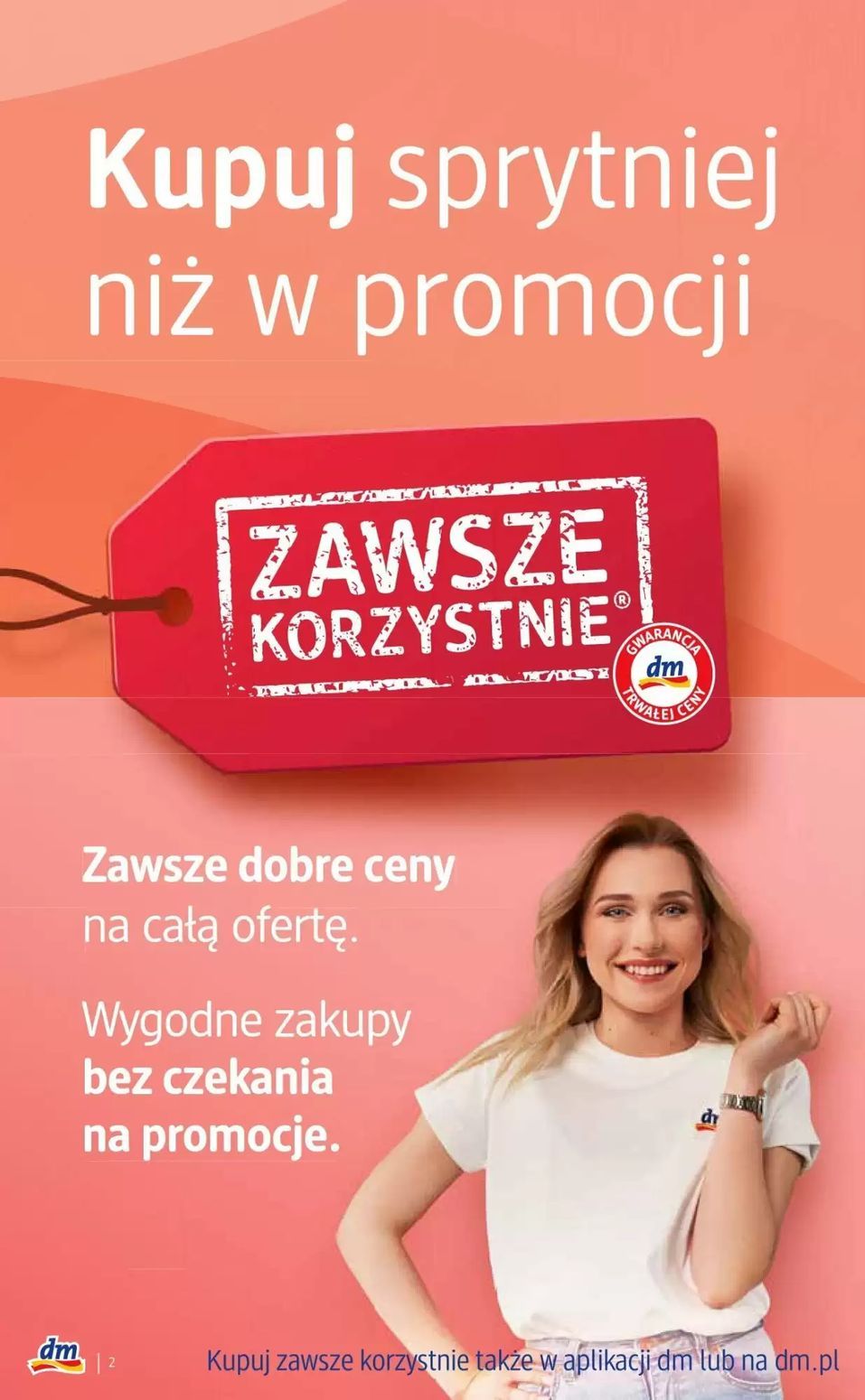 gazetka promocyjna Drogeria dm Kupuj sprytniej niż w promocji - Strona 2