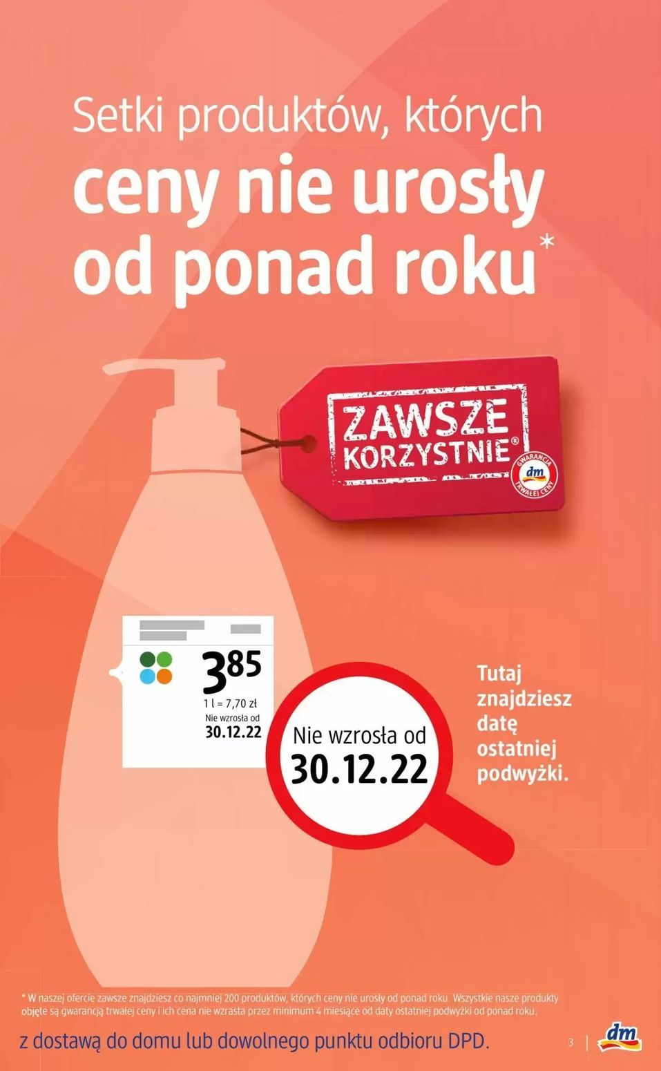 gazetka promocyjna Drogeria dm Kupuj sprytniej niż w promocji - Strona 3