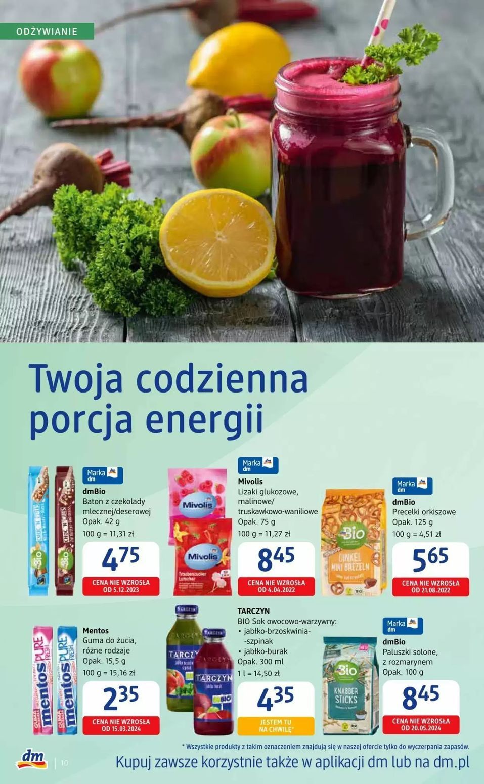 gazetka promocyjna Drogeria dm Kupuj sprytniej niż w promocji - Strona 10