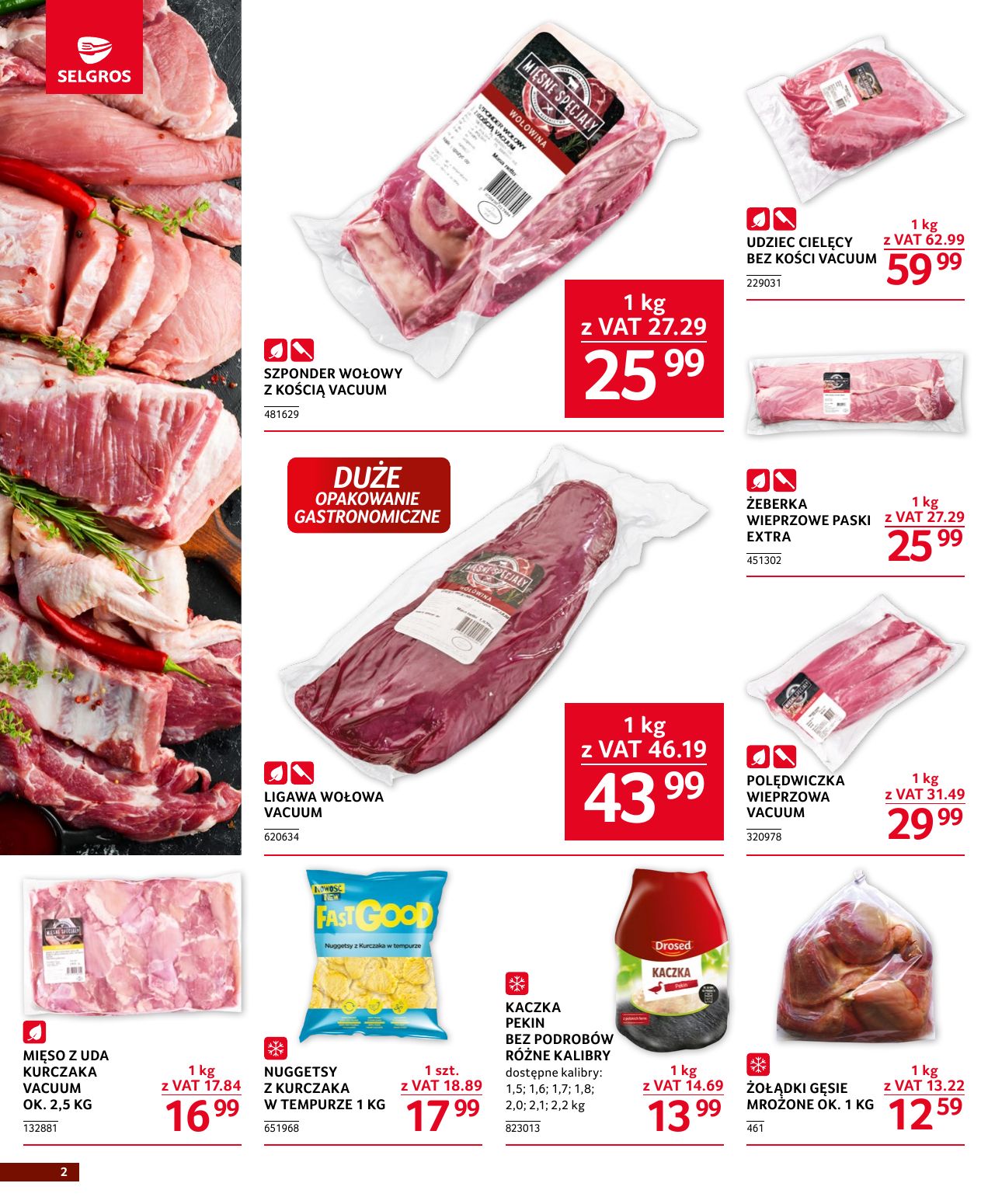 gazetka promocyjna SELGROS Oferta dla gastronomii - Strona 2