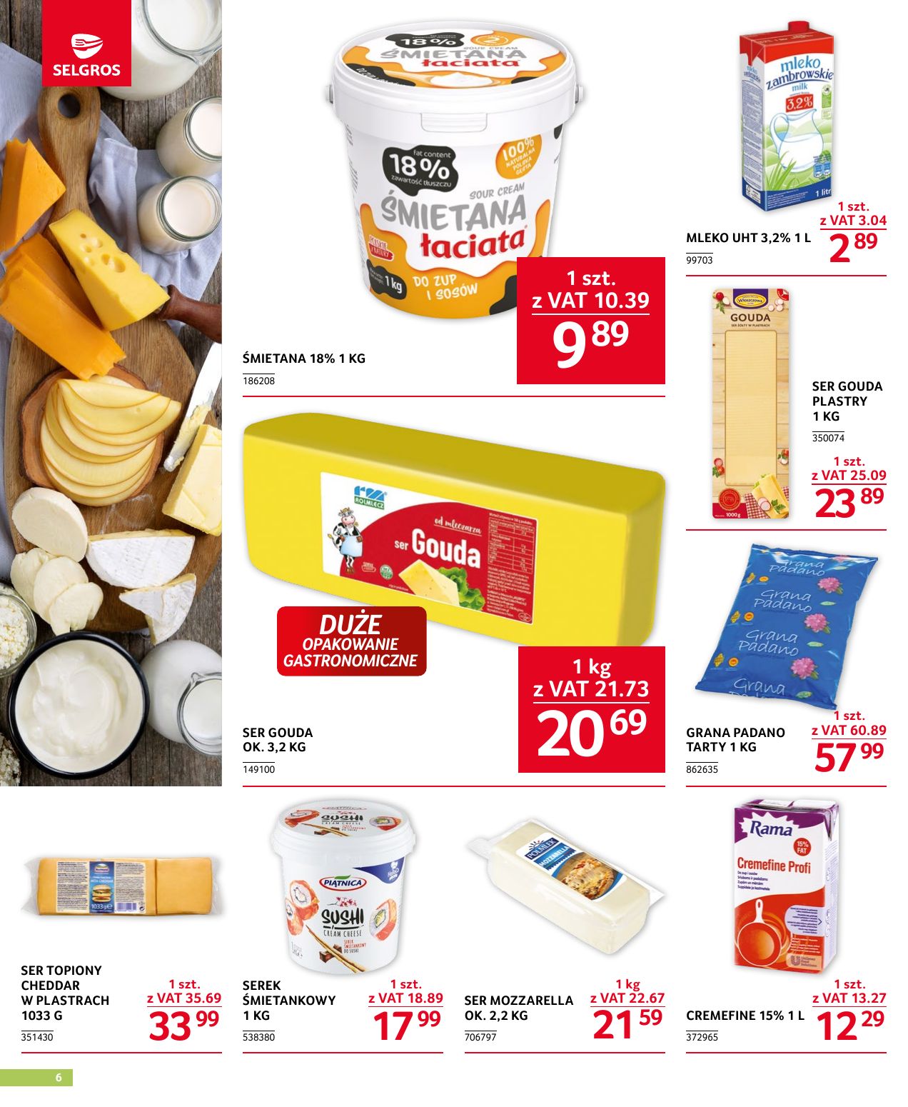 gazetka promocyjna SELGROS Oferta dla gastronomii - Strona 6