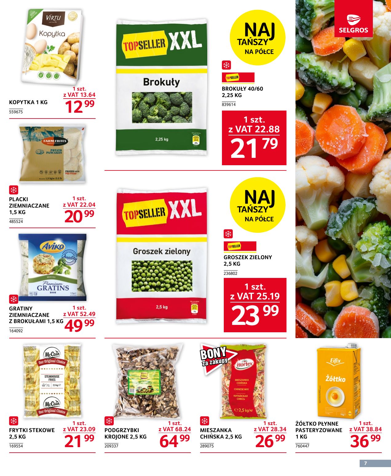 gazetka promocyjna SELGROS Oferta dla gastronomii - Strona 7