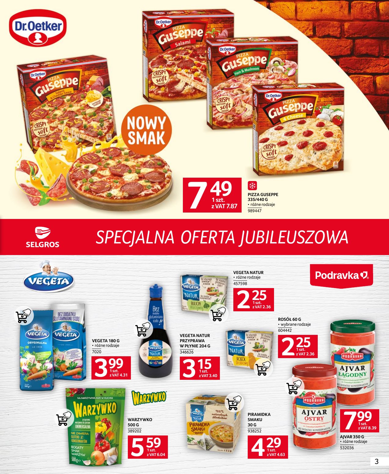 gazetka promocyjna SELGROS Specjalna Oferta Jubileuszowa - Strona 3