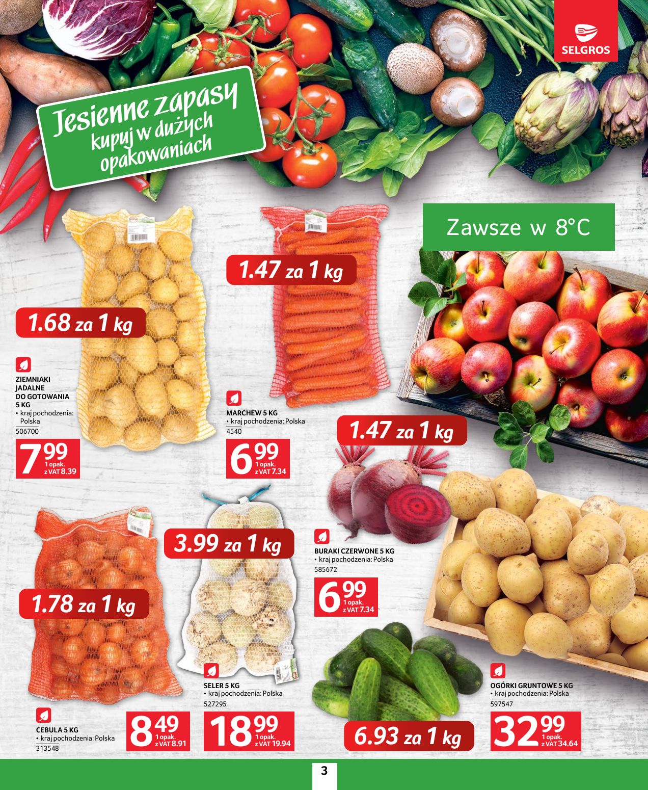 gazetka promocyjna SELGROS Oferta Spożywcza - Strona 3