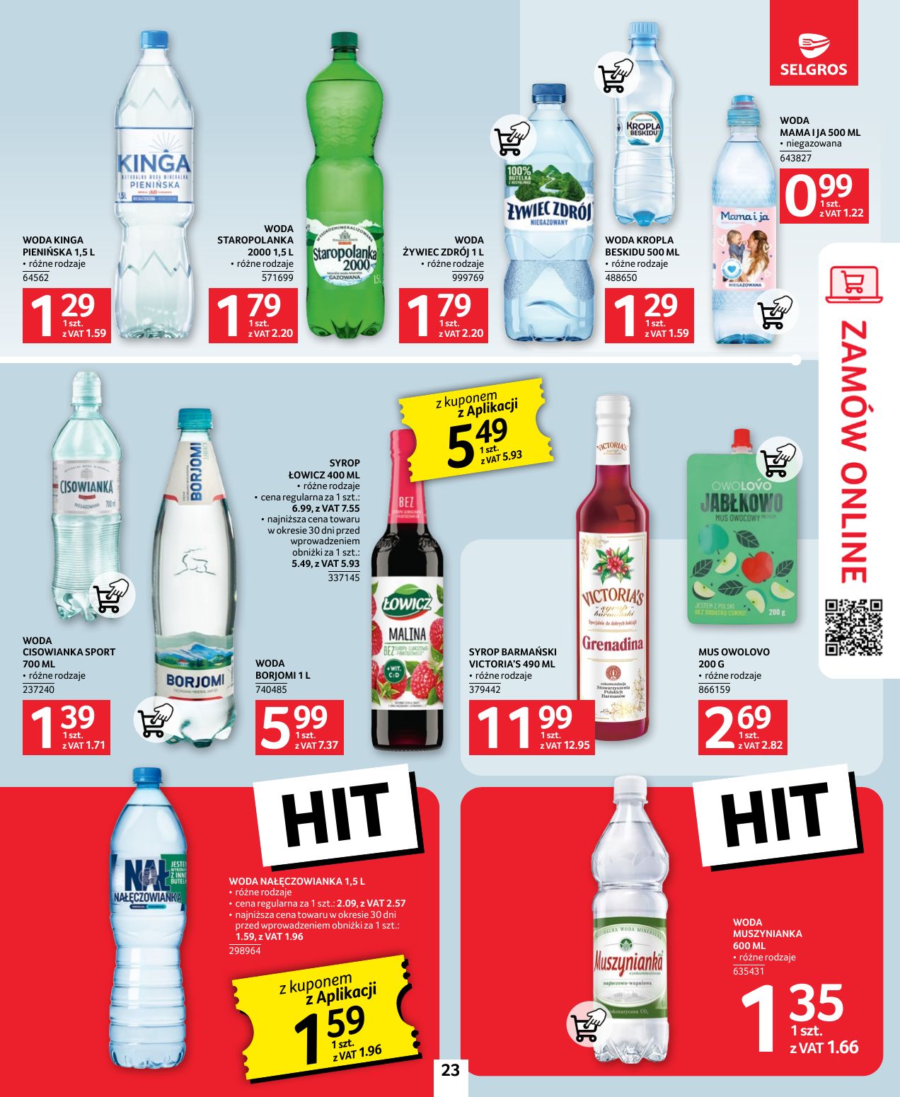 gazetka promocyjna SELGROS Oferta Spożywcza - Strona 23