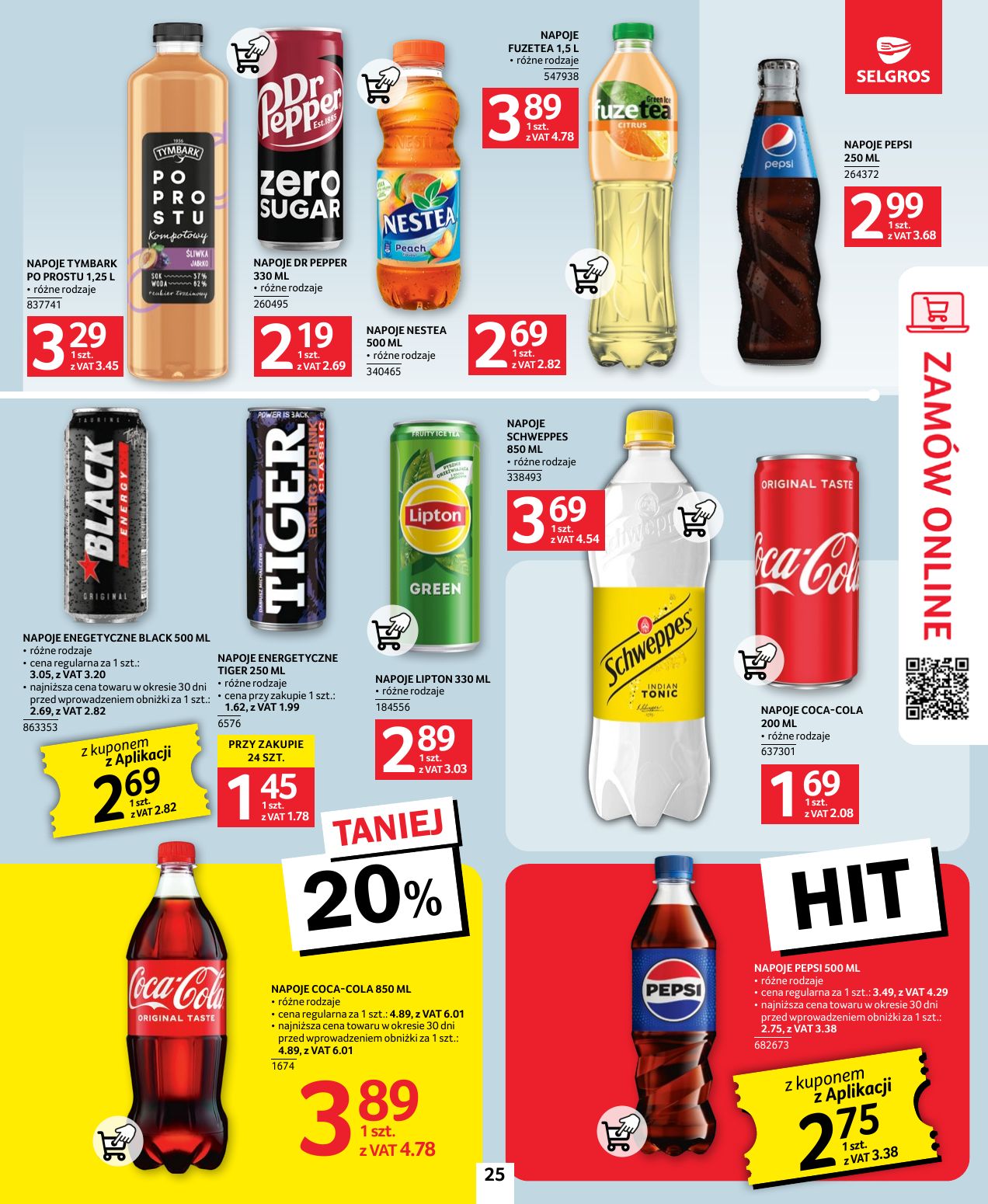 gazetka promocyjna SELGROS Oferta Spożywcza - Strona 25