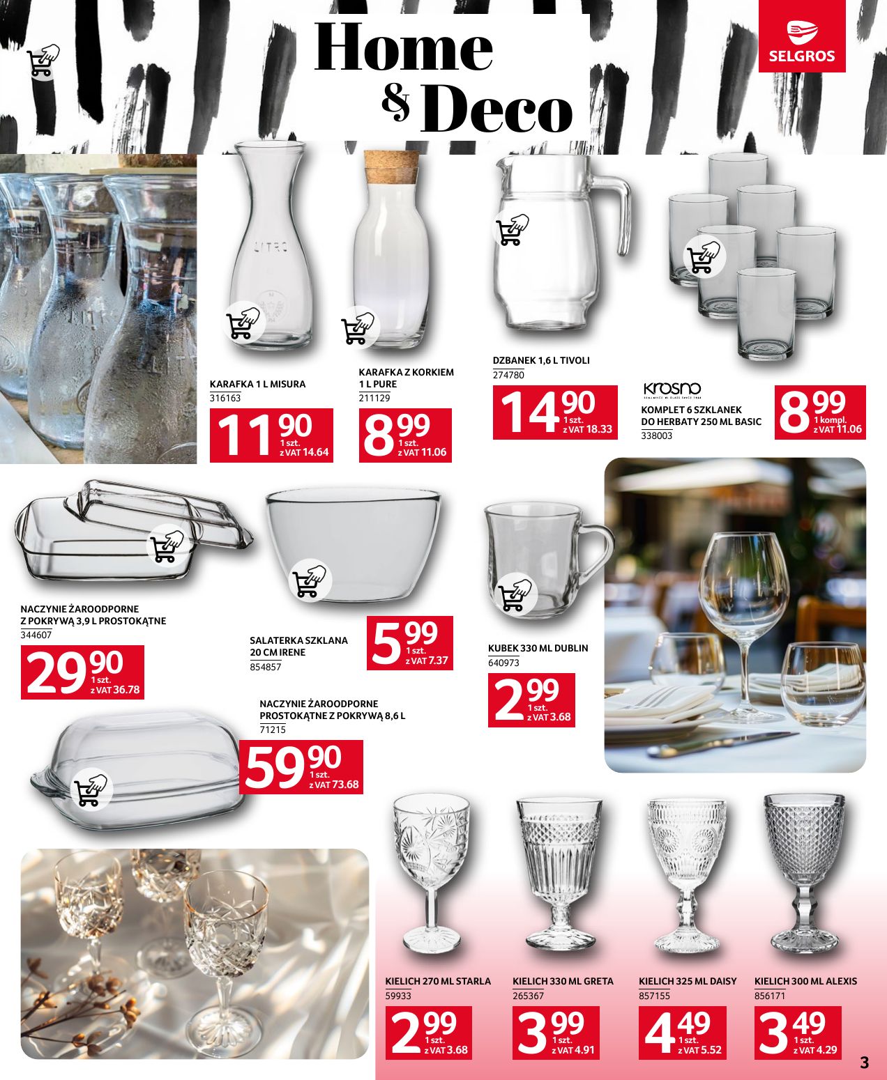 gazetka promocyjna SELGROS Katalog Home&Deco - Strona 3