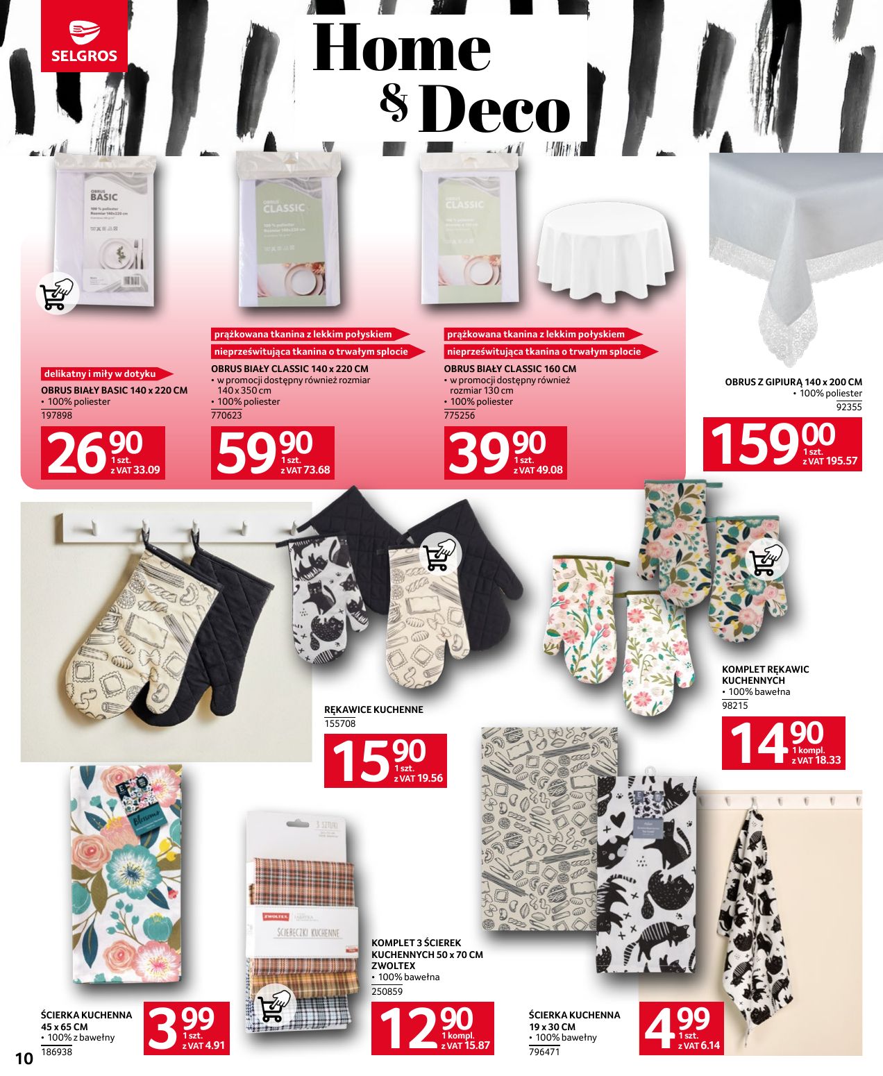 gazetka promocyjna SELGROS Katalog Home&Deco - Strona 10