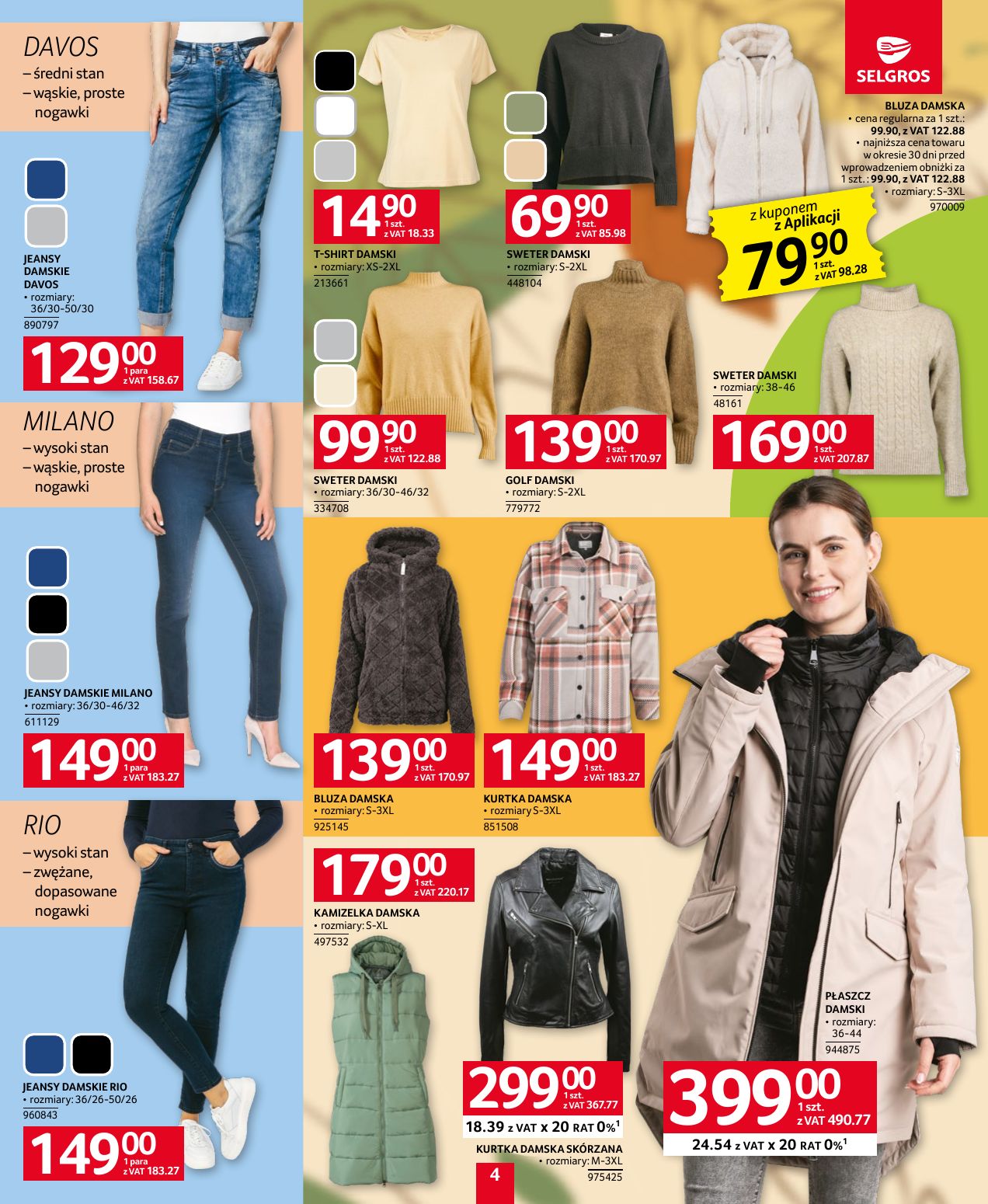 gazetka promocyjna SELGROS Katalog Tekstylia - Strona 4