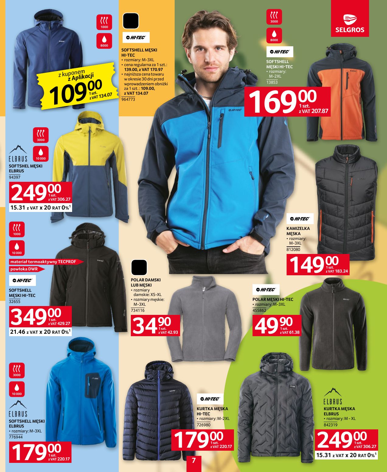 gazetka promocyjna SELGROS Katalog Tekstylia - Strona 7