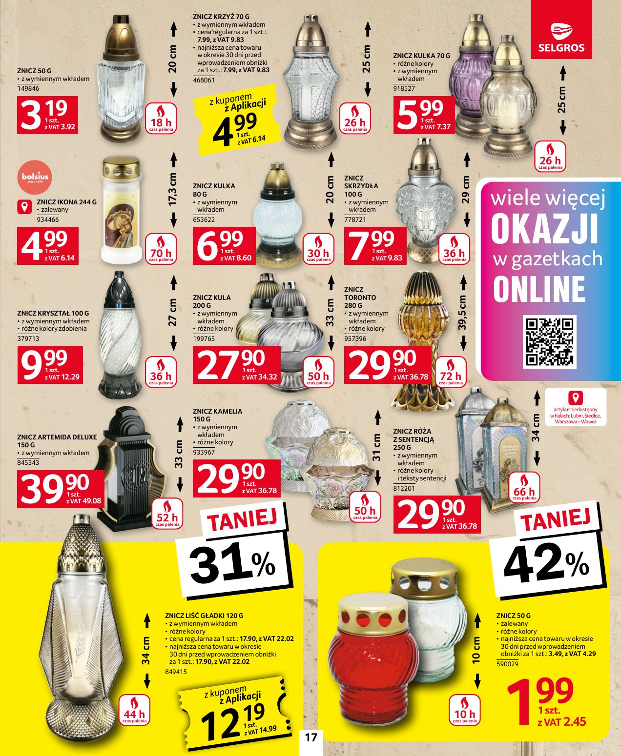 gazetka promocyjna SELGROS Oferta Przemysłowa - Strona 17