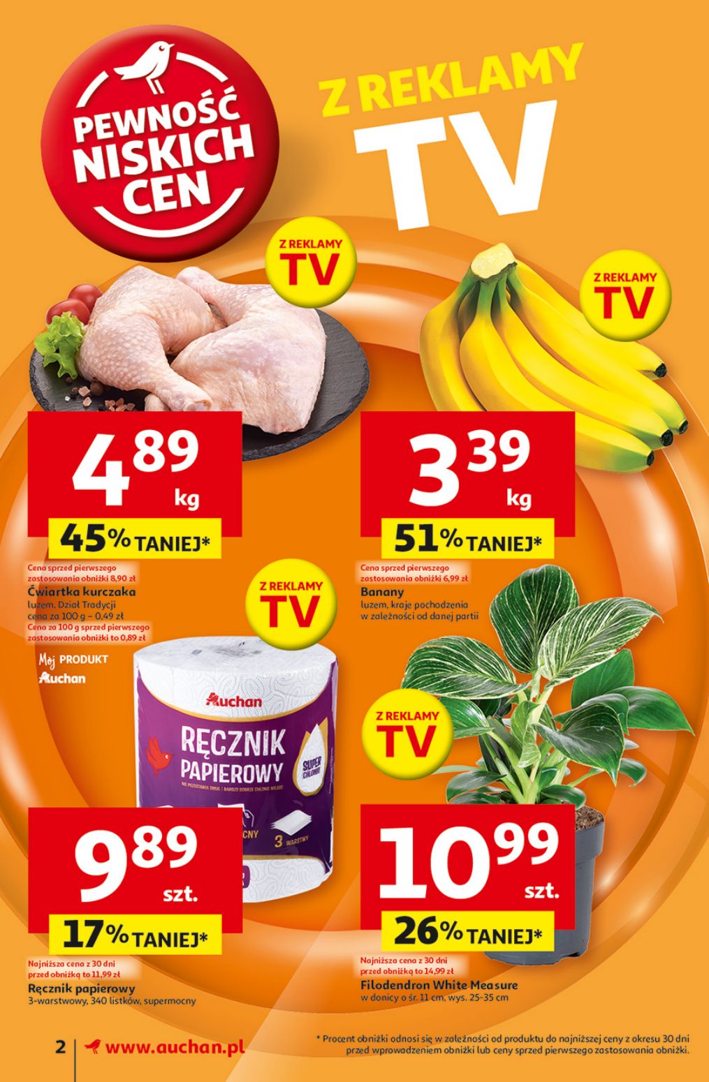 gazetka promocyjna Auchan Supermarket Pewność Niskich Cen - Strona 2