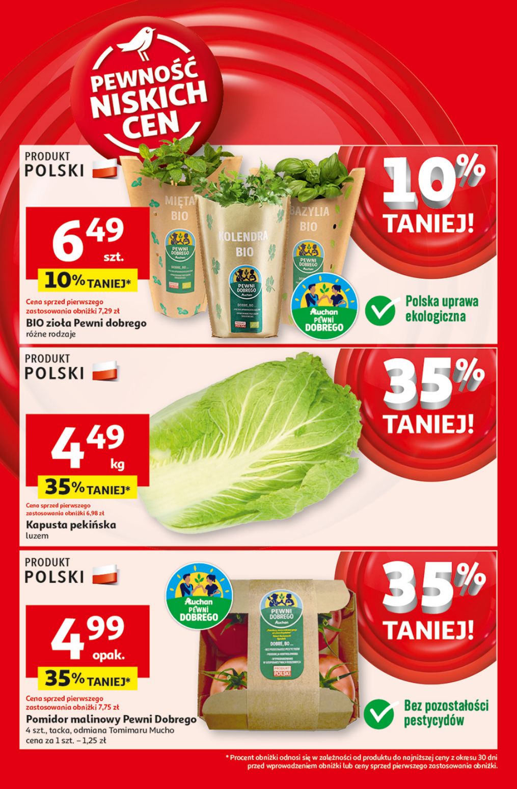 gazetka promocyjna Auchan Supermarket Pewność Niskich Cen - Strona 6