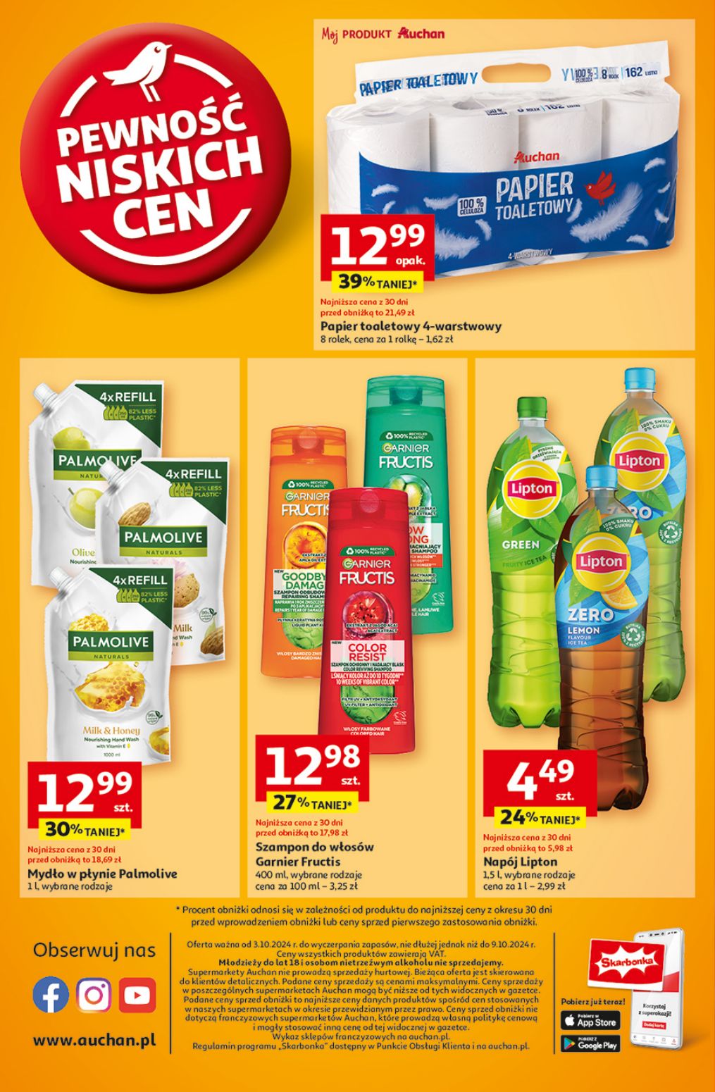 gazetka promocyjna Auchan Supermarket Pewność Niskich Cen - Strona 15