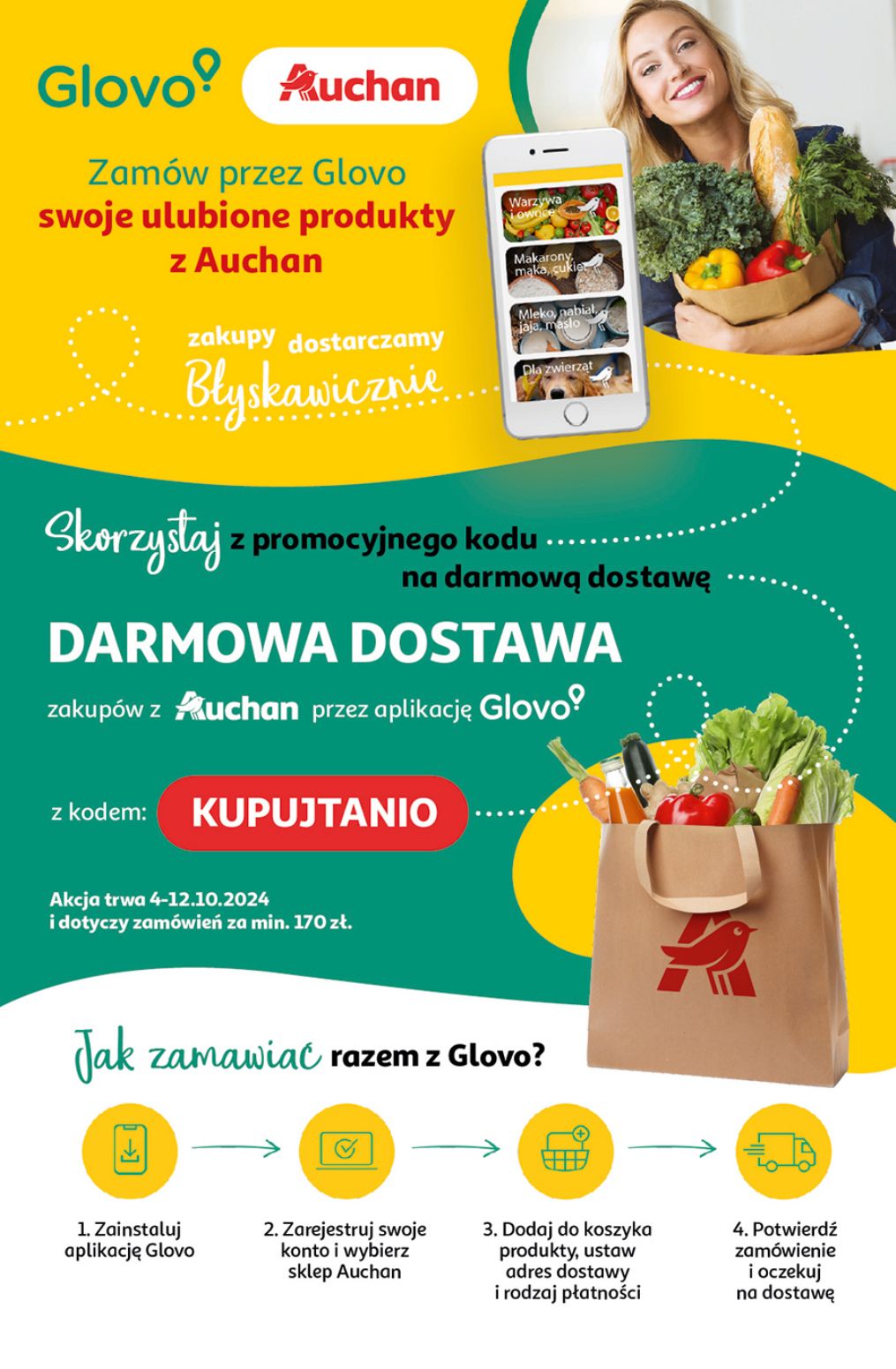 gazetka promocyjna Auchan Pewność niskich cen - Strona 44