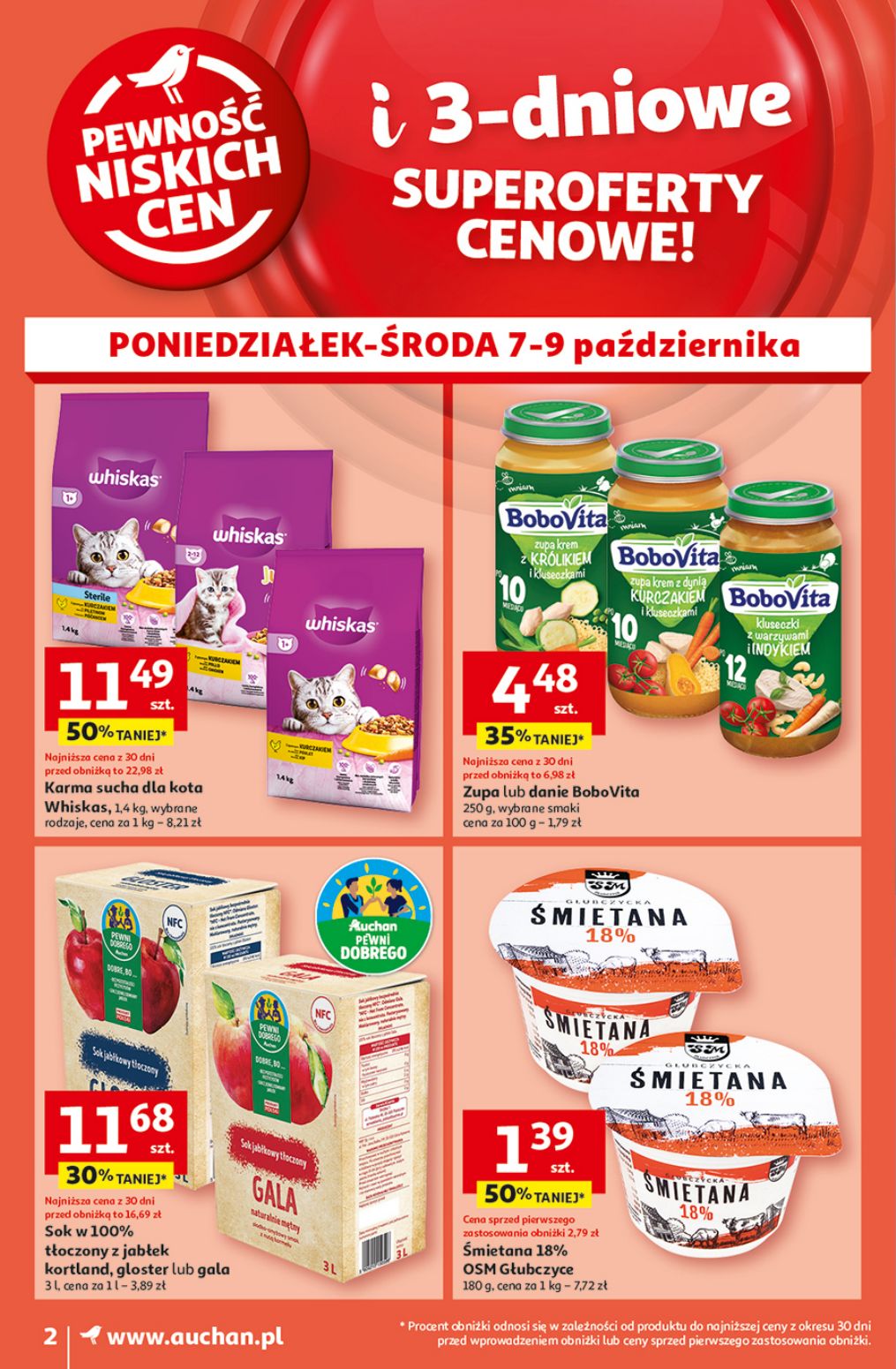 gazetka promocyjna Moje Auchan Pewność Niskich Cen - Strona 2