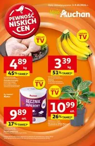 Gazetka promocyjna Moje Auchan, ważna od 03.10.2024 do 09.10.2024.